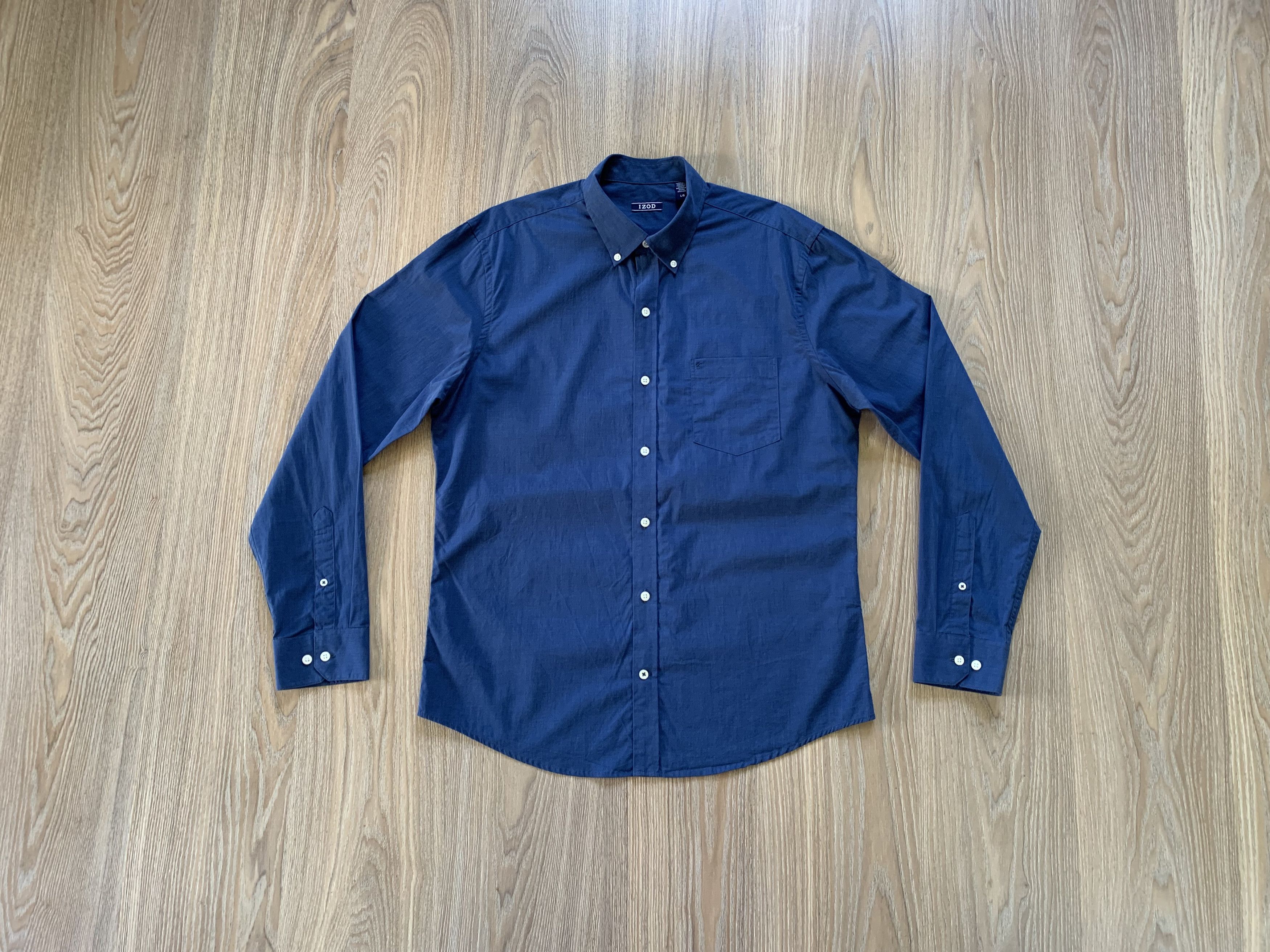 Izod × Vintage Izod Vintage Button Up Shirt Size US L / EU 52-54 / 3 - 1 Thumbnail