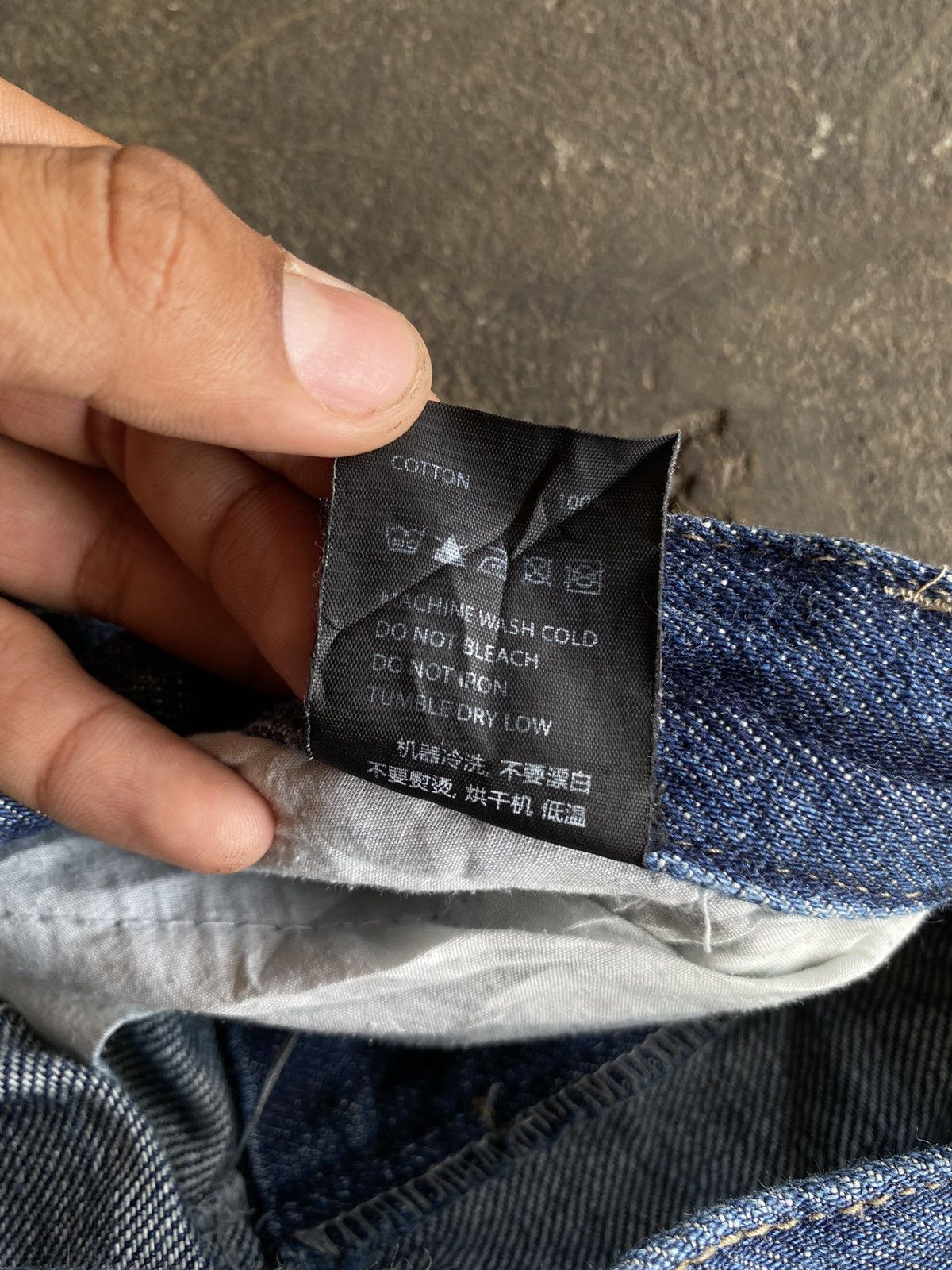 NEUKKIMPYO BOOT CUT DENIM PANTS