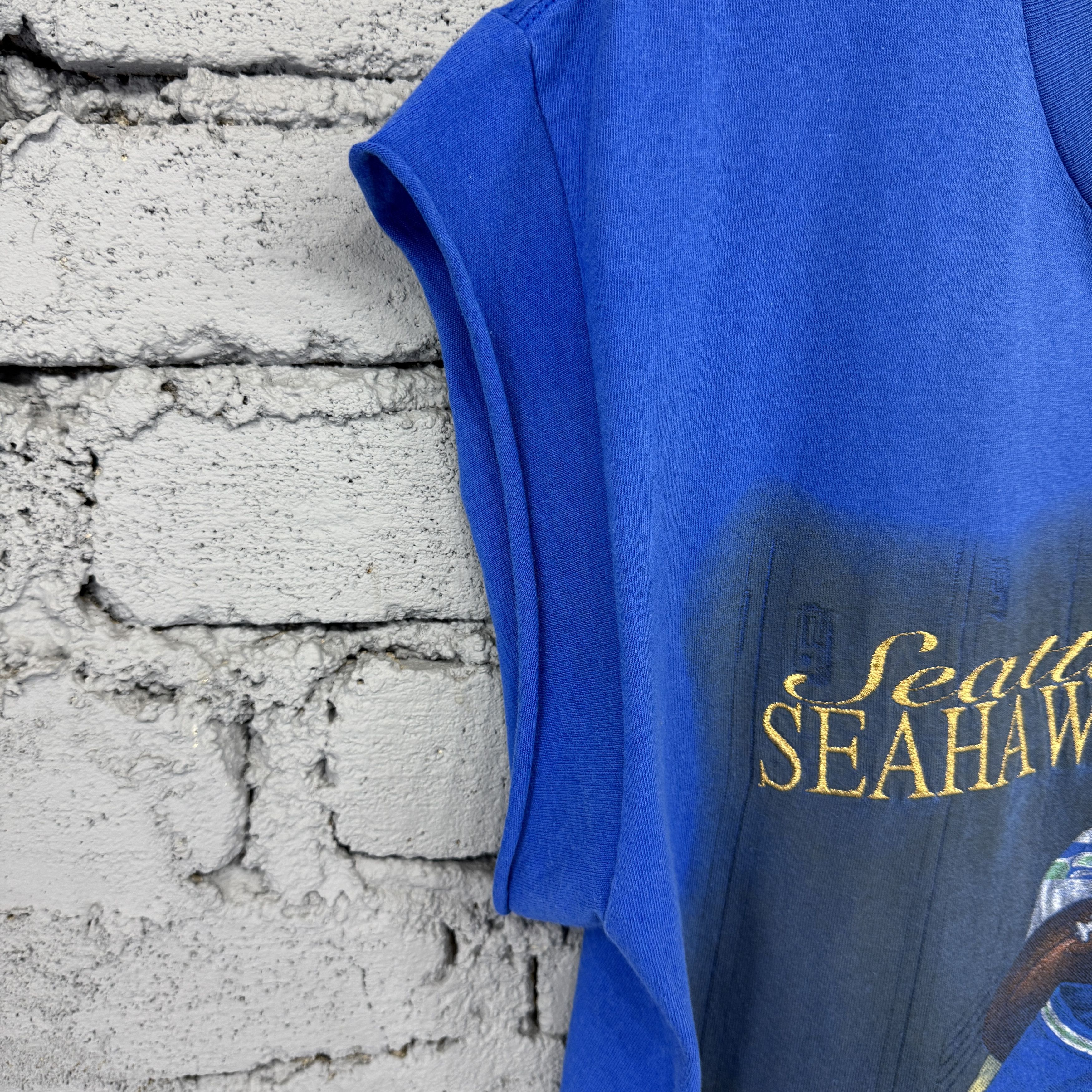 Lee Vintage 1994 NFL Seattle Seahawks Tshirt By Lee Size US M / EU 48-50 / 2 - 8 Thumbnail
