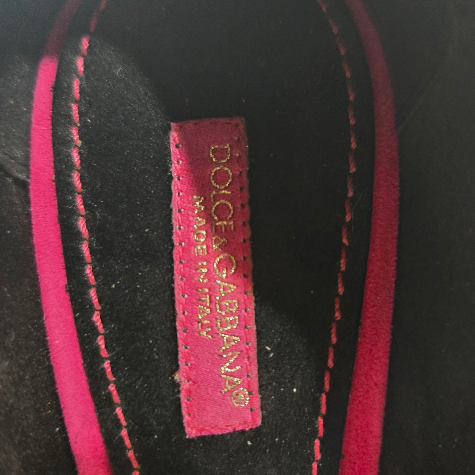 Dolce & Gabbana Dolce & Gabbana Face Wedge Platform Suede Heels EU 36.5 Size US 6.5 / IT 36.5 - 12 Thumbnail