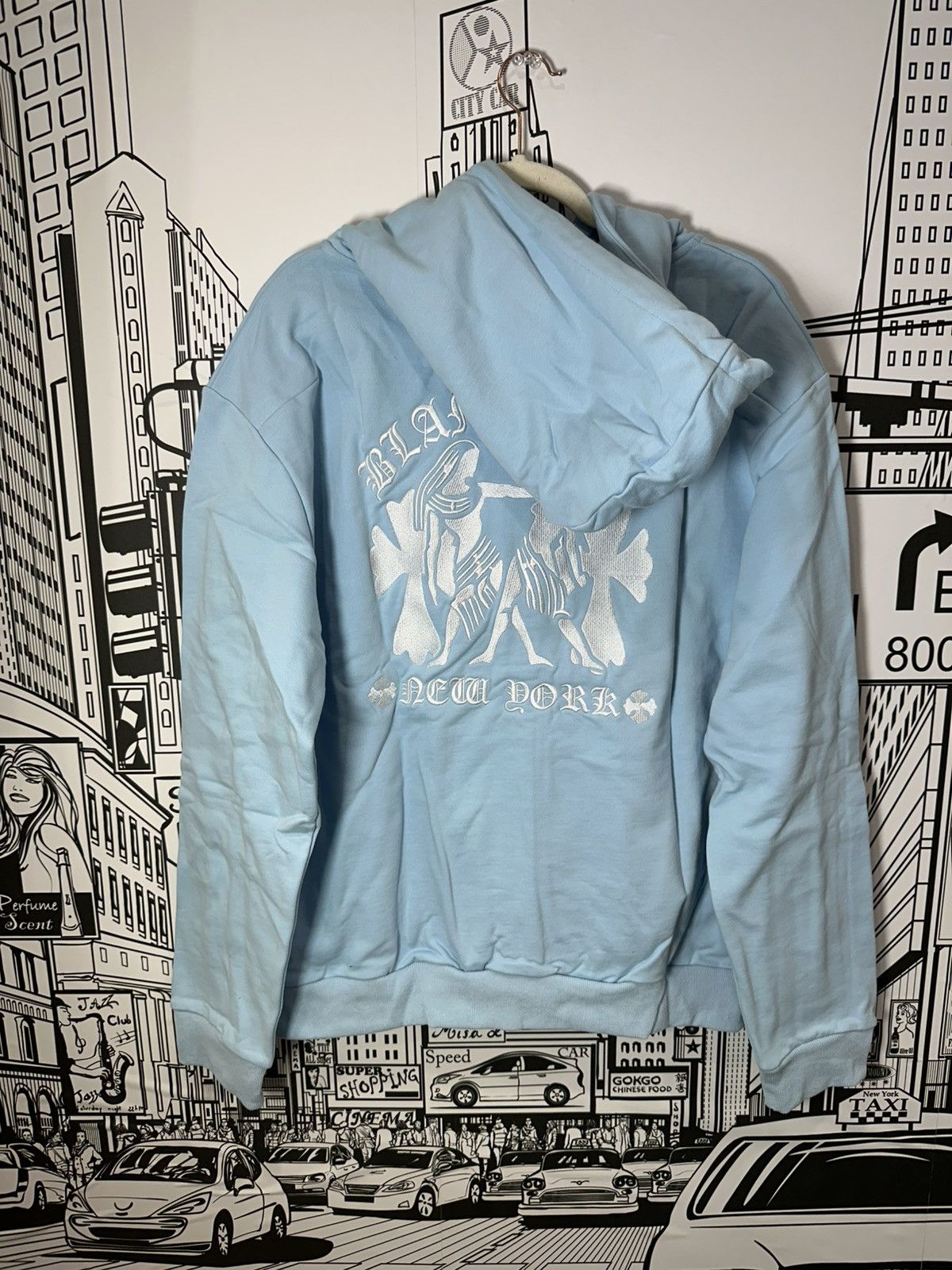 Other Blame June & Co. Gemini Hoodie 2XL Baby Blue Size US XXL / EU 58 / 5 - 5 Thumbnail