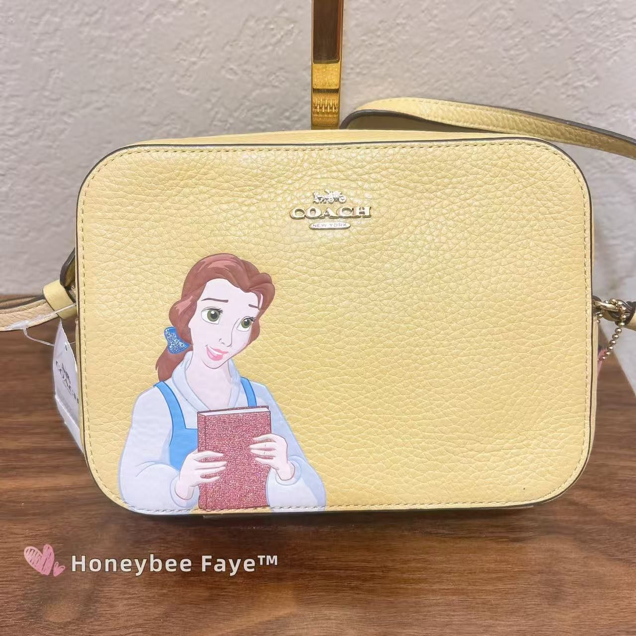 Coach NWT Disney X Coach Mini Camera Bag With Belle C3404 Size ONE SIZE - 1 Thumbnail