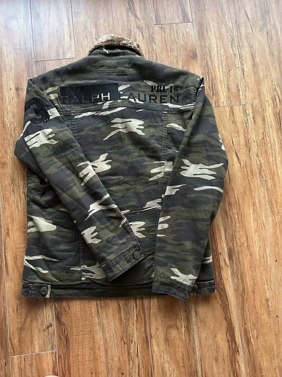 Polo Ralph Lauren PRL-16 Ralph Lauren Denim + Supply Camo Bomber Fur Jacket Size US M / EU 48-50 / 2 - 3 Thumbnail