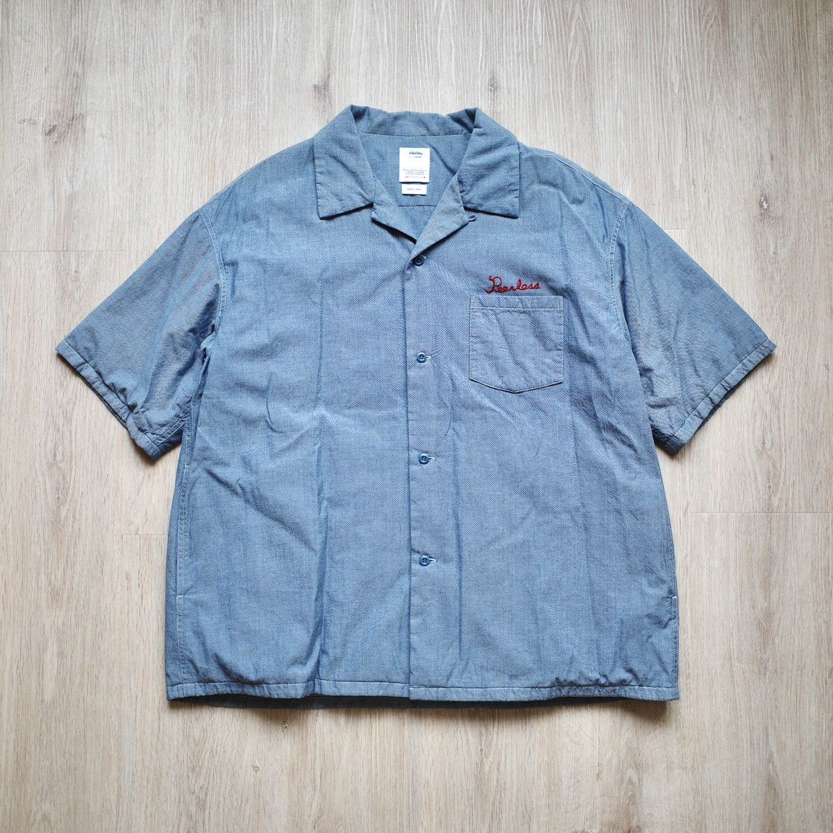 Visvim WALLIS DOWN SHIRT S/S | Grailed