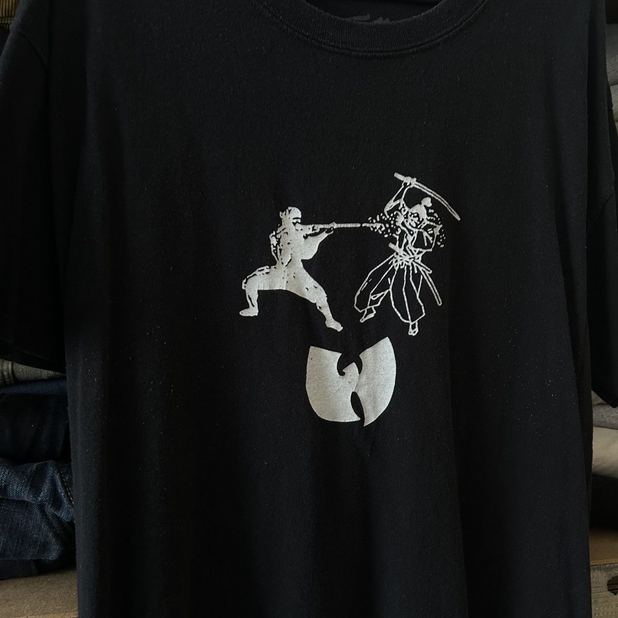Wu-Tang Clan Vintage Wu Tang Clan Wu Wear big logo y2k streetwear tee Size US S / EU 44-46 / 1 - 3 Thumbnail