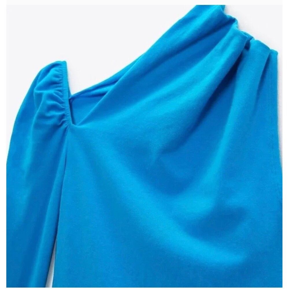Zara Zara Asymmetrical Top Size Medium 5644/816 Size M / US 6-8 / IT 42-44 - 8 Thumbnail