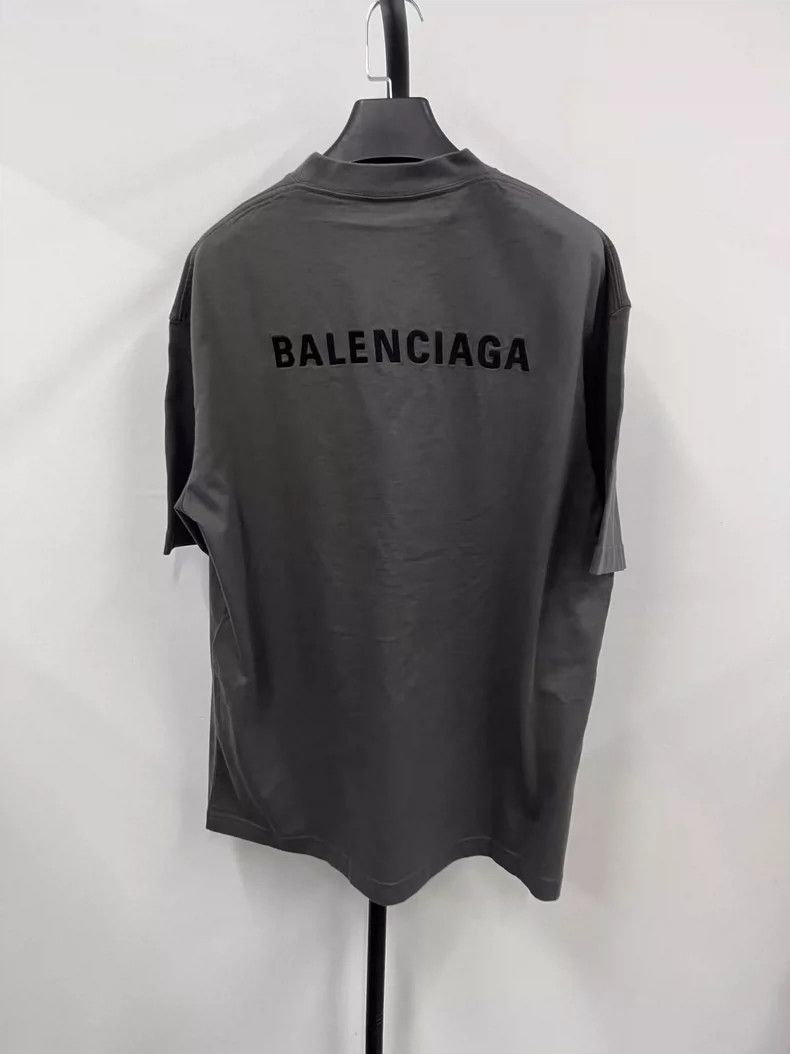 Balenciaga Balenciaga Letter Logo Embroidered Crew Neck T-Shirt Size US XS / EU 42 / 0 - 2 Thumbnail