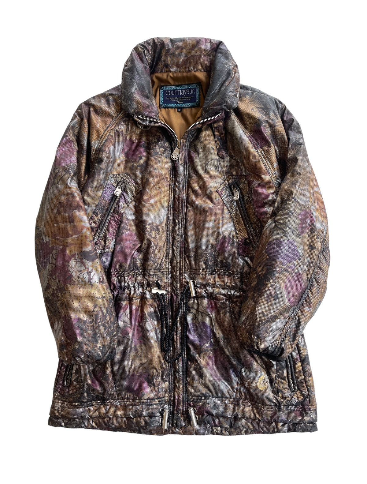 Vintage Vintage 90s Courmayeur Oversized Insulated Ski Jacket Size M / US 6-8 / IT 42-44 - 1 Thumbnail