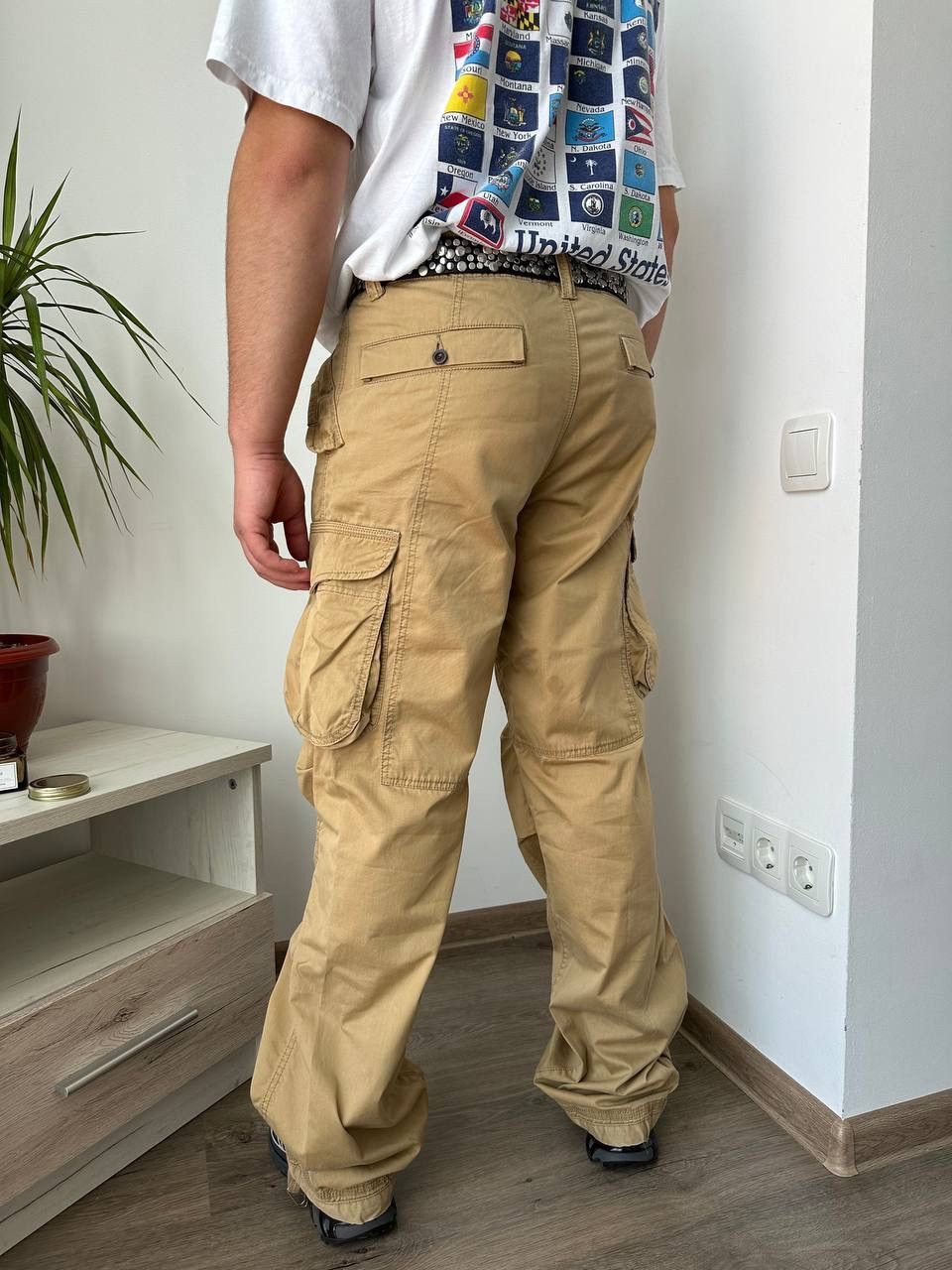 Timberland × Vintage Vintage Timberland Cargo Beige Duxbury Pants Size US 32 / EU 48 - 10 Thumbnail