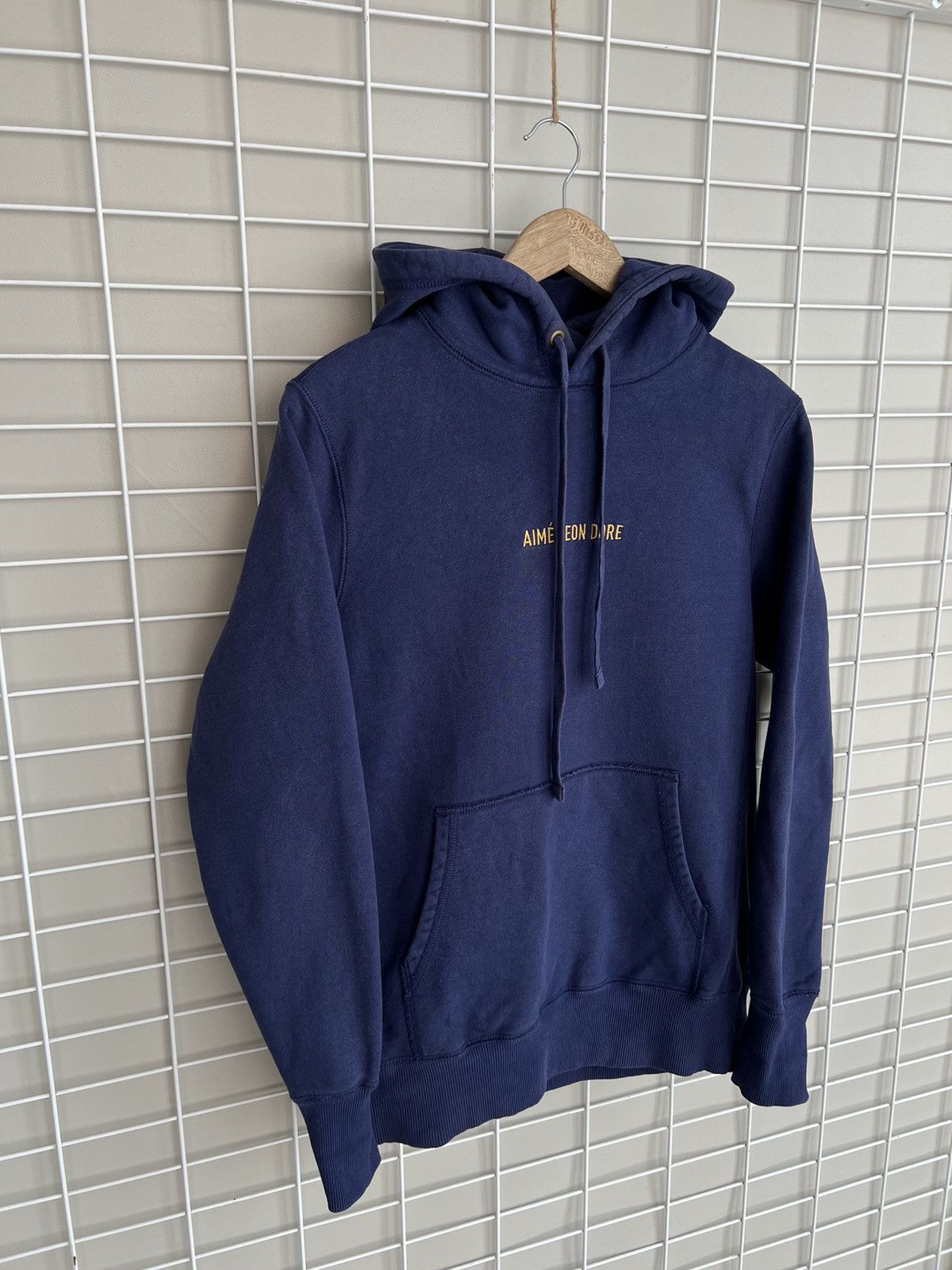 Aime Leon Dore Aime Leon Dore Hoodie With Gold Script Logo Mens Size S Size US S / EU 44-46 / 1 - 5 Thumbnail