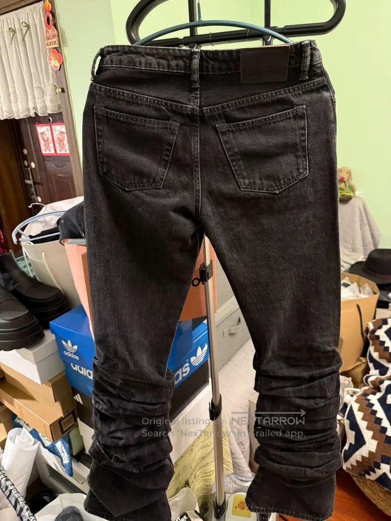Acne Studios Acne Studios Washed Black Gray Flared Jeans Size US 34 / EU 50 - 5 Thumbnail