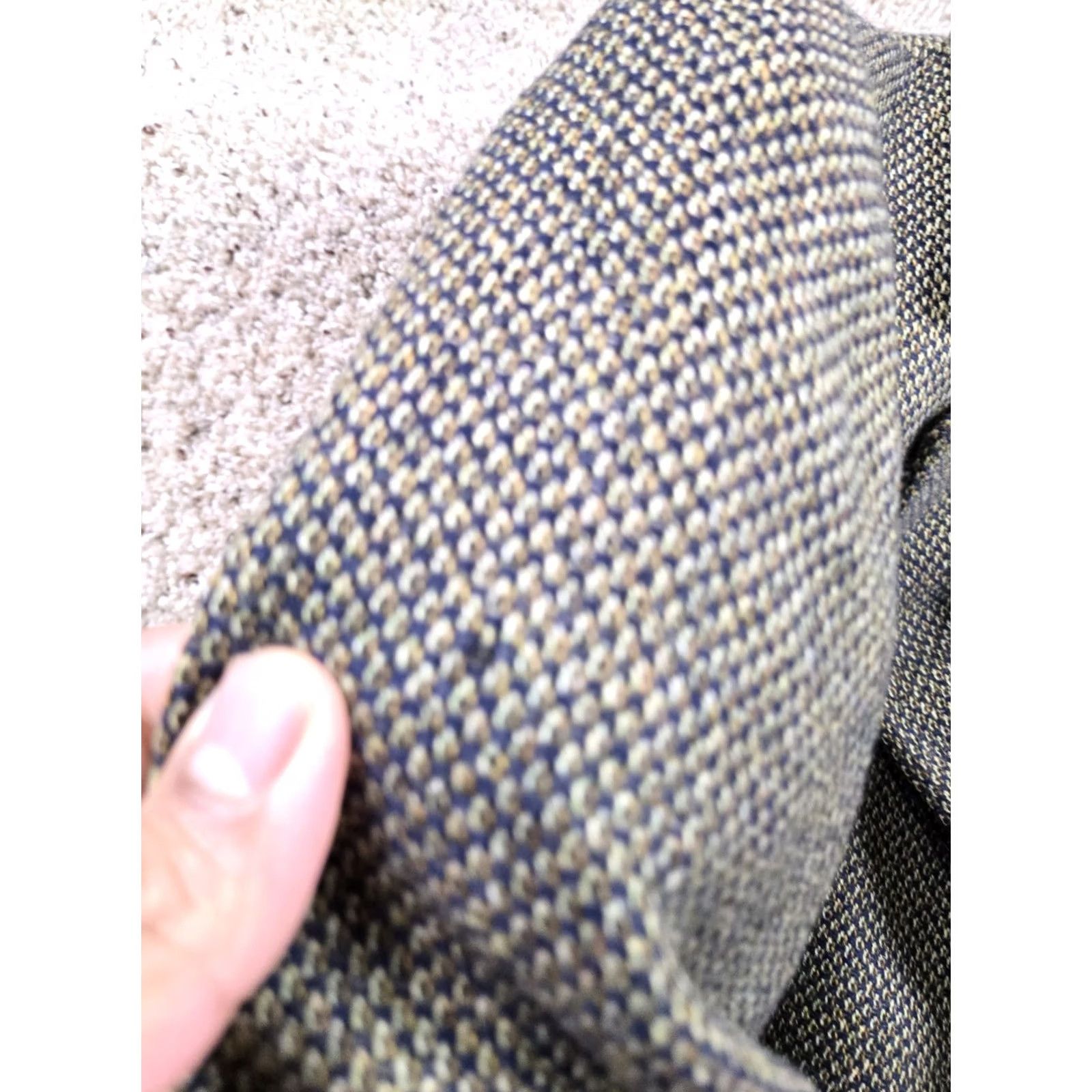 Ermenegildo Zegna Ermenegildo Zegna Blazer Single-Breasted Wool Brown Plaid Notch 3-Button Chest 40 L EU 52 L US Mens Vintage? Size 42R - 4 Thumbnail