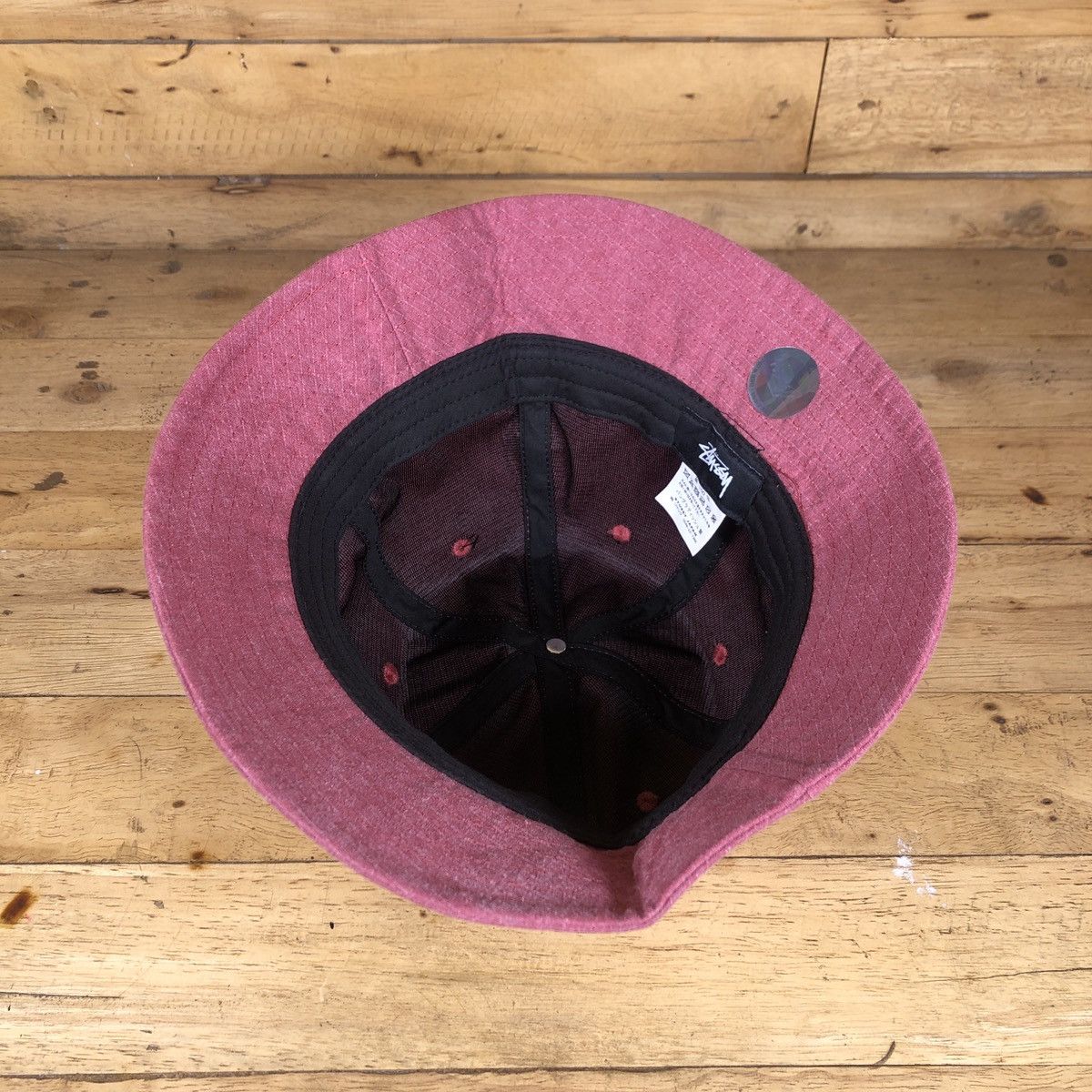 Stussy × Vintage Stussy Washed Ripstop Bell Bucket Size ONE SIZE - 2 Thumbnail