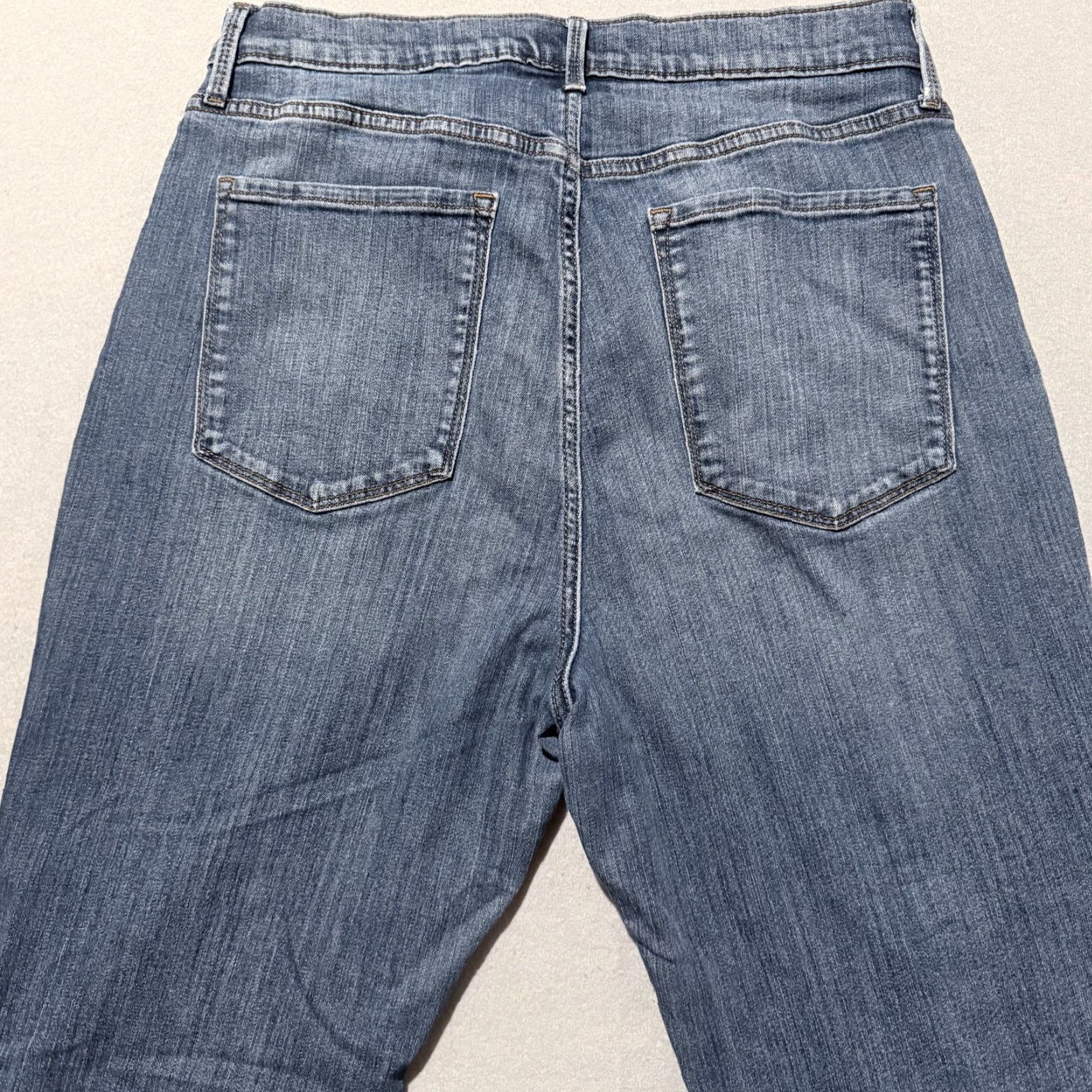 Banana Republic Banana Republic Jeans Women Blue High Rise Curvy Slim Flare Bootcut 14 Denim Vintage No 5-Pocket Modern Start Women Size 36" / US 14 / IT 50 - 4 Thumbnail