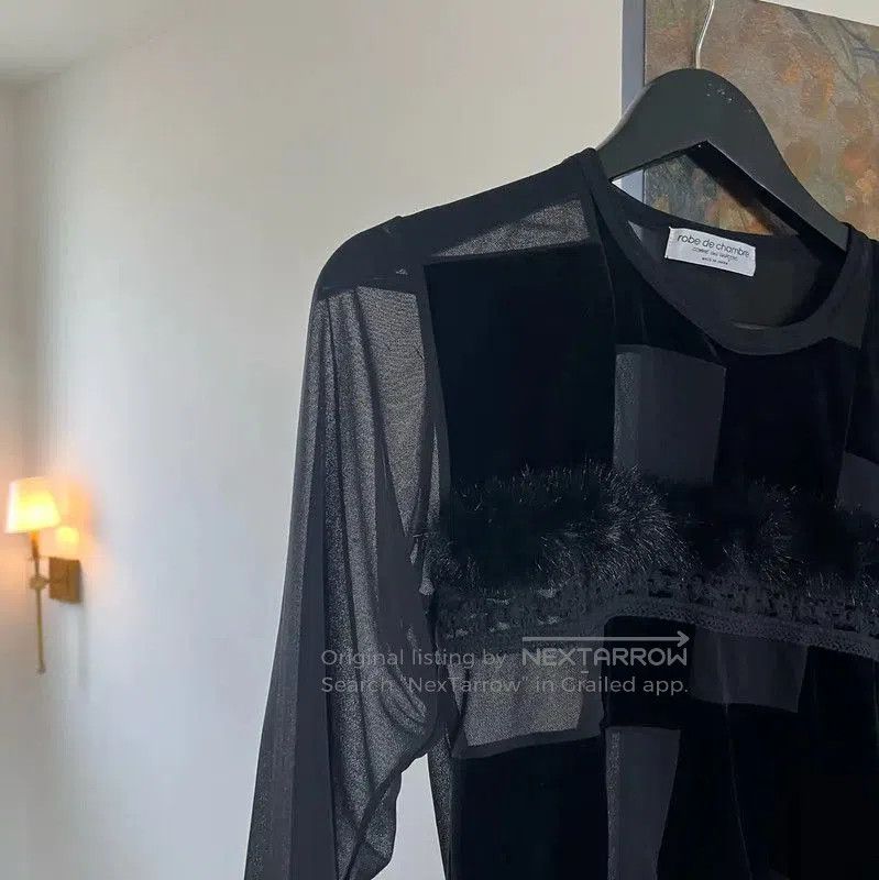 Comme des Garcons Comme des Garçons Black Ladies Shirt . Size M / US 6-8 / IT 42-44 - 3 Thumbnail