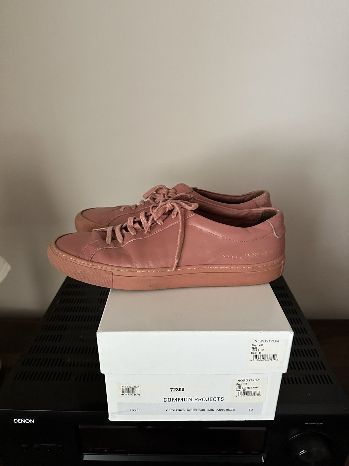 Common Projects Common Projects Achilles Rose Pink Size US 9 / EU 42 - 3 Thumbnail
