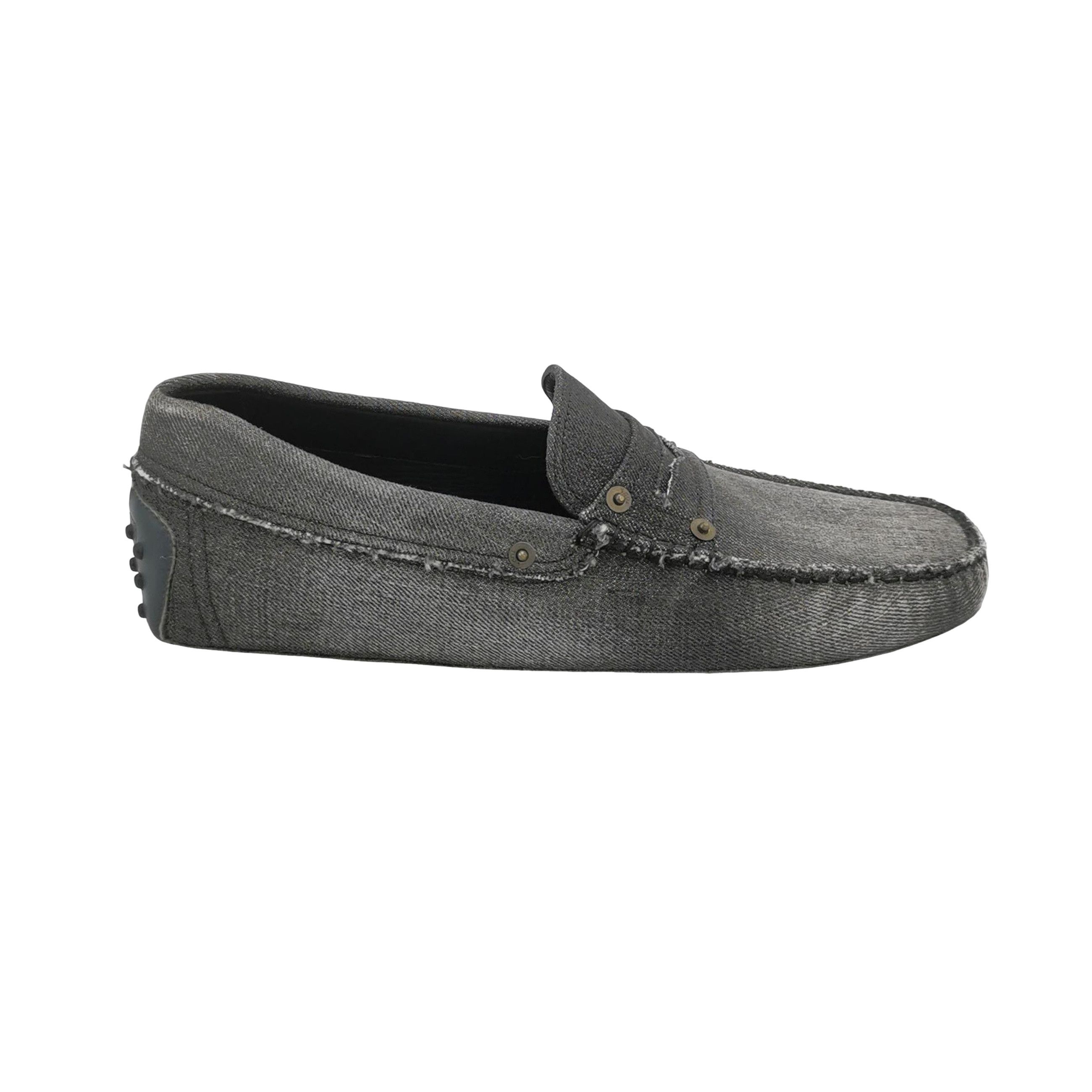 Tod's Tod's Canvas Gommino Loafers EU 42 Size US 9 / EU 42 - 1 Thumbnail