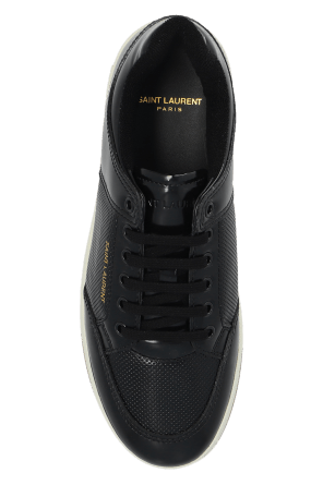 Saint Laurent Paris o1bcso1str1225 SL/61 Low Top Sneakers in Black Size US 9.5 / IT 39.5 - 4 Thumbnail