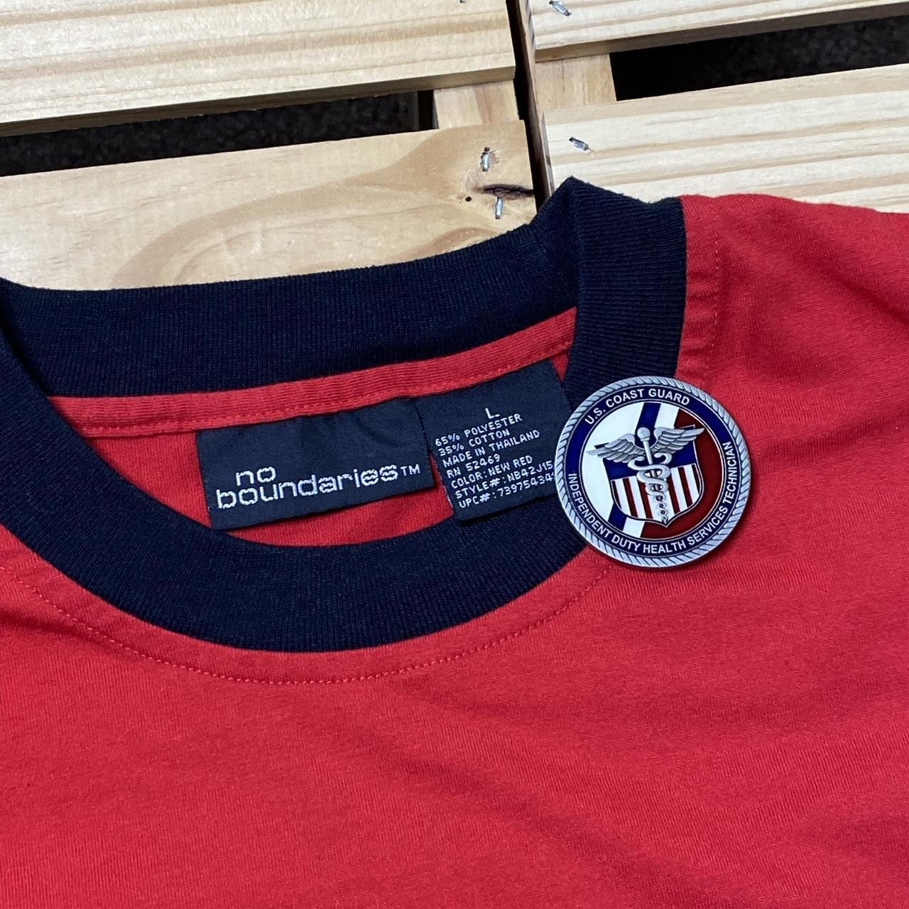 Other Vintage No Boundaries Red Dragon Sleeve Skate Tee Size Large Size US L / EU 52-54 / 3 - 3 Thumbnail