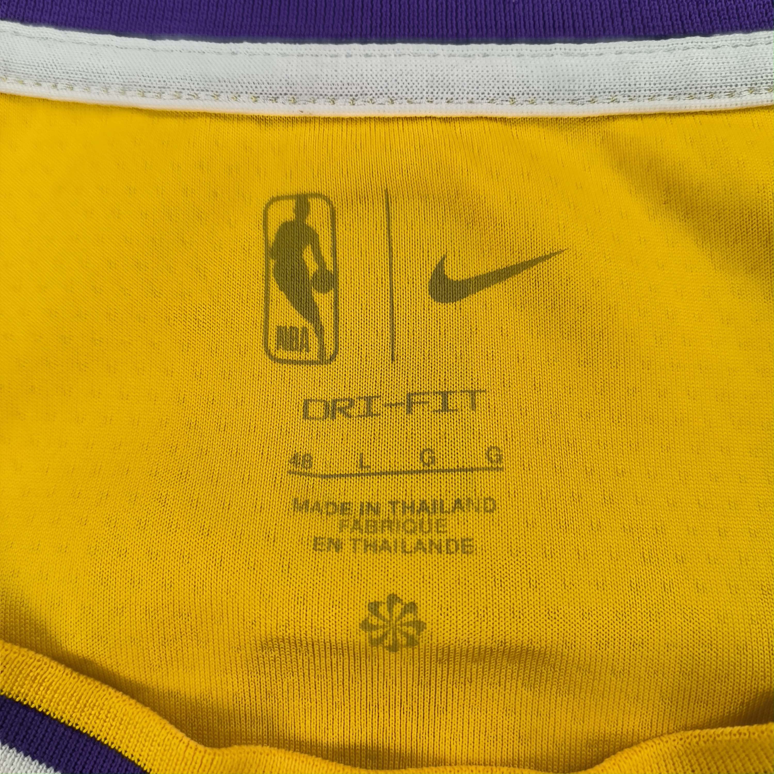 Nike Los Angeles Lakers LeBron Nike Swingman NBA jersey size 48 Size US L / EU 52-54 / 3 - 3 Thumbnail