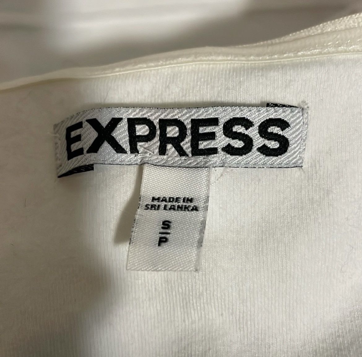 Express Express White Strapless Mini Dress Size S / US 4 / IT 40 - 2 Thumbnail