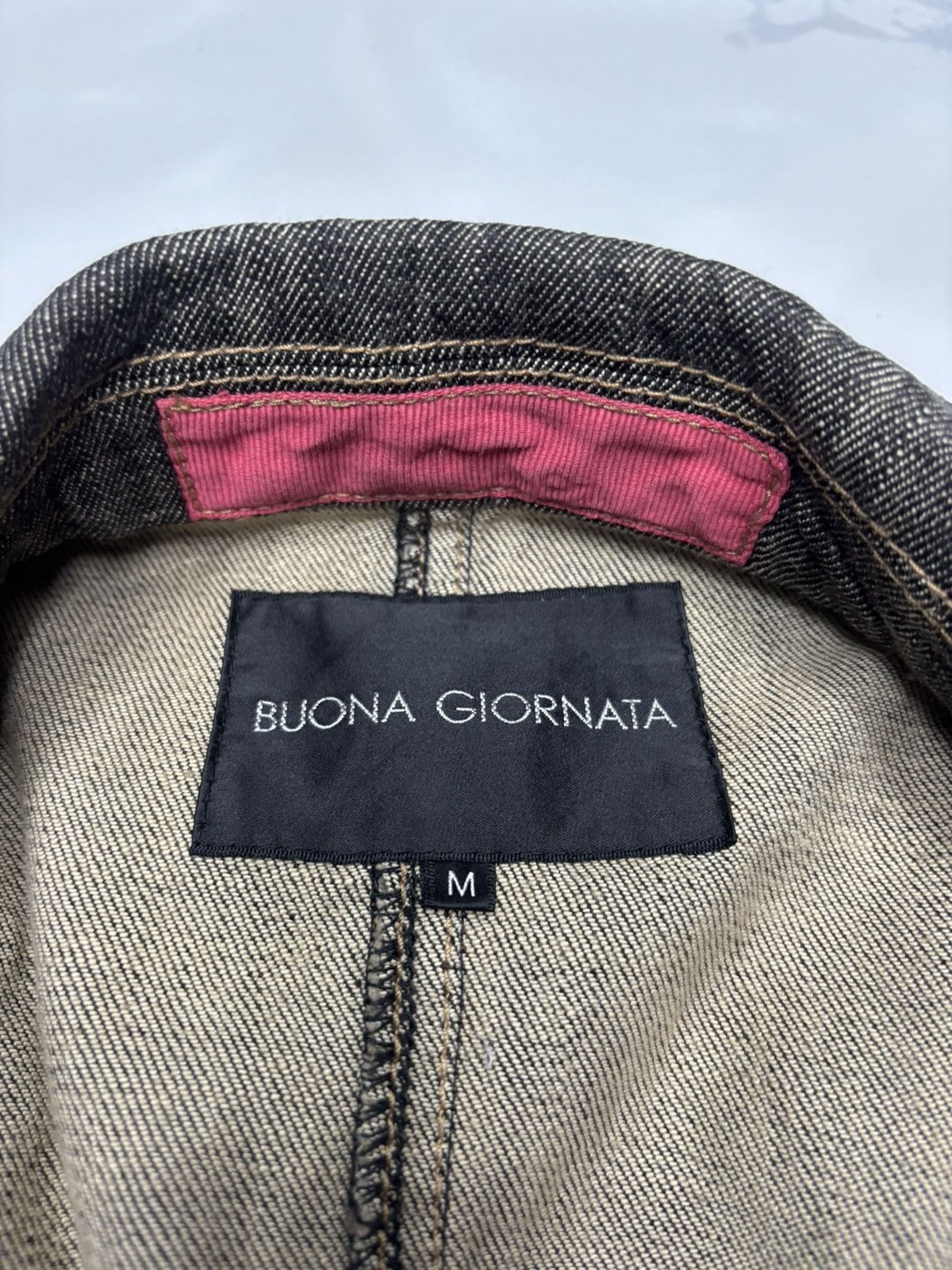 If Six Was Nine × Japanese Brand VINTAGE BUONA GIORNATA CROPPED PATTERN JACKET Size S / US 4 / IT 40 - 14 Thumbnail