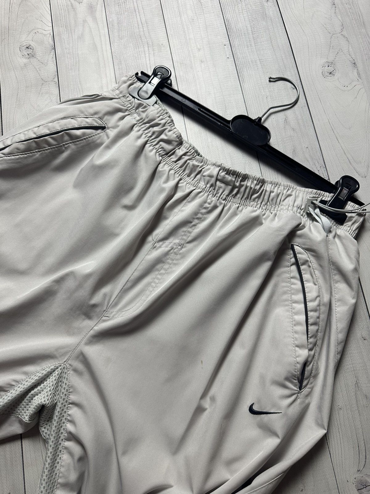 Nike × Vintage Vintage Nike soccer pants distressed size L logo Y2K rare Size US 34 / EU 50 - 7 Thumbnail