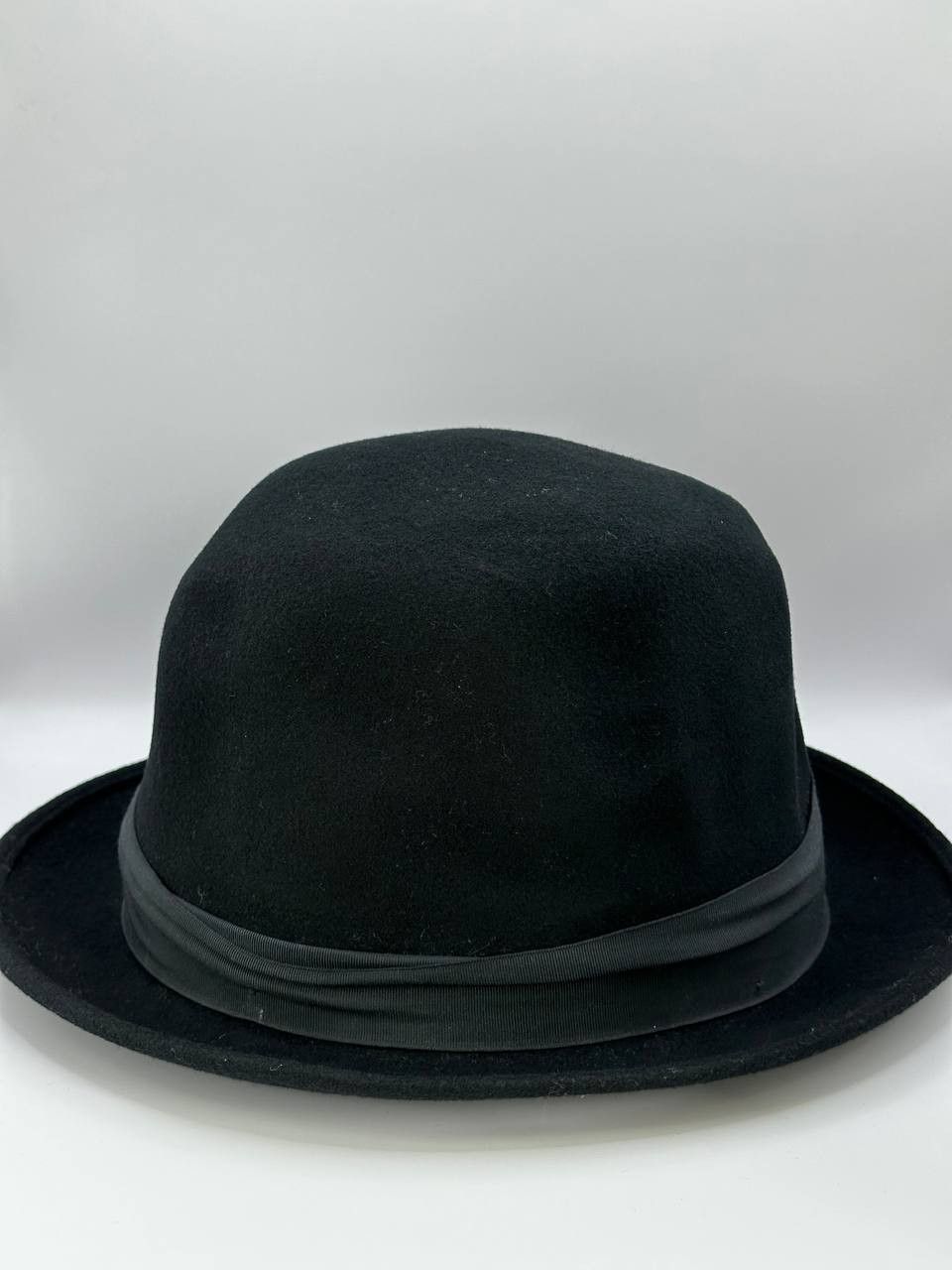 Designer Huckel Superior Wool Bowler Hat Made USA Classic Fedora Size ONE SIZE - 2 Thumbnail