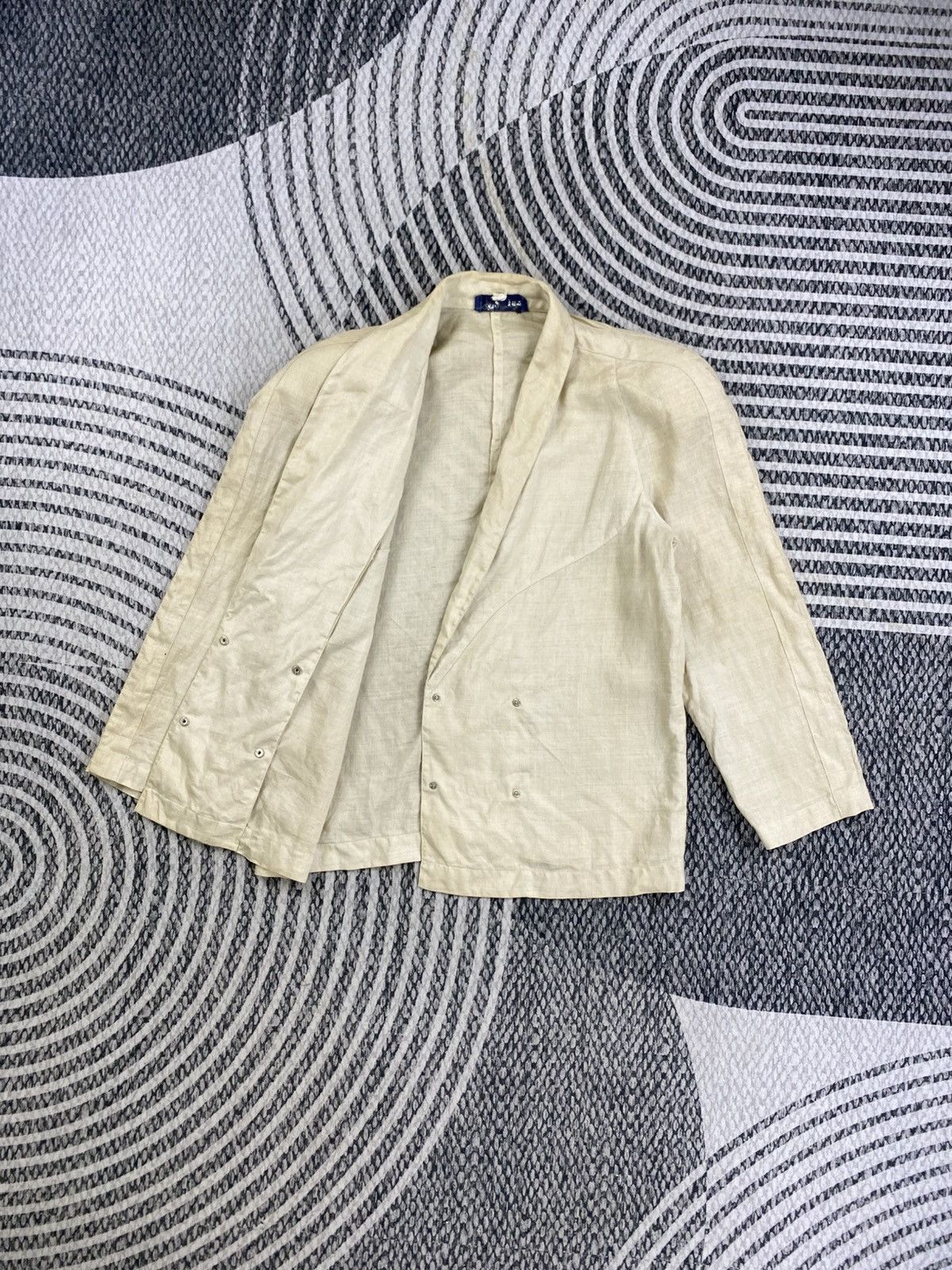 Thierry Mugler Vintage Thierry Mugler Linen Jacket Size M / US 6-8 / IT 42-44 - 7 Thumbnail