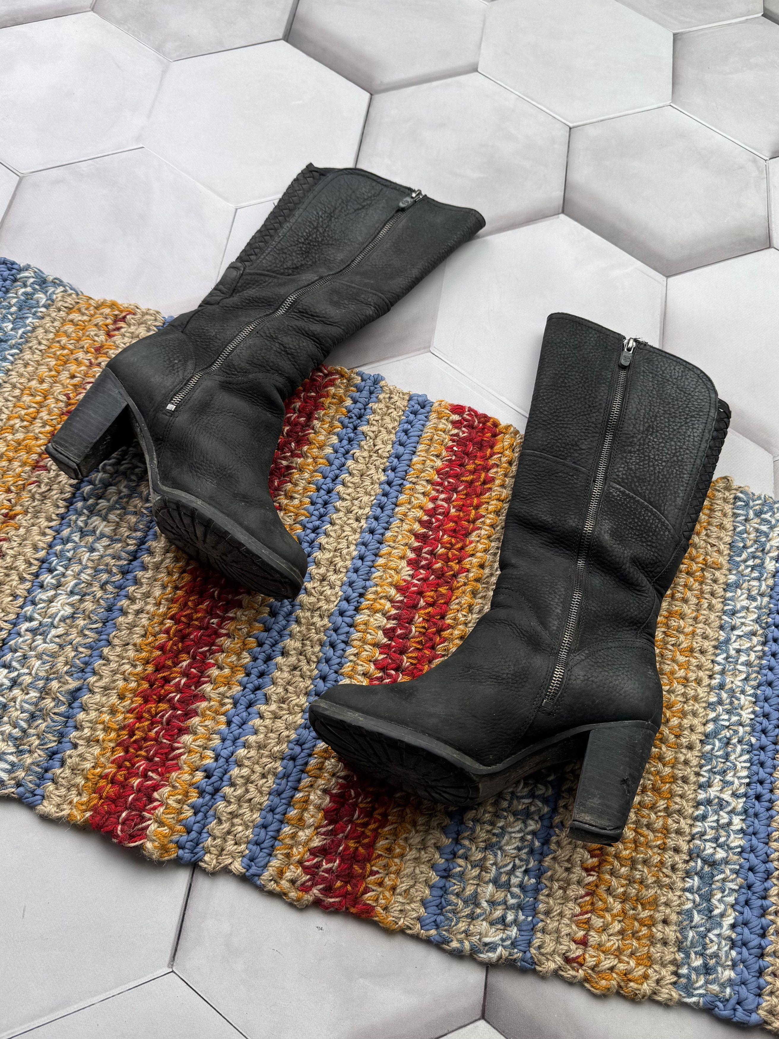 Japanese Brand Vintage Leather Boots Size US 8 / IT 38 - 4 Thumbnail
