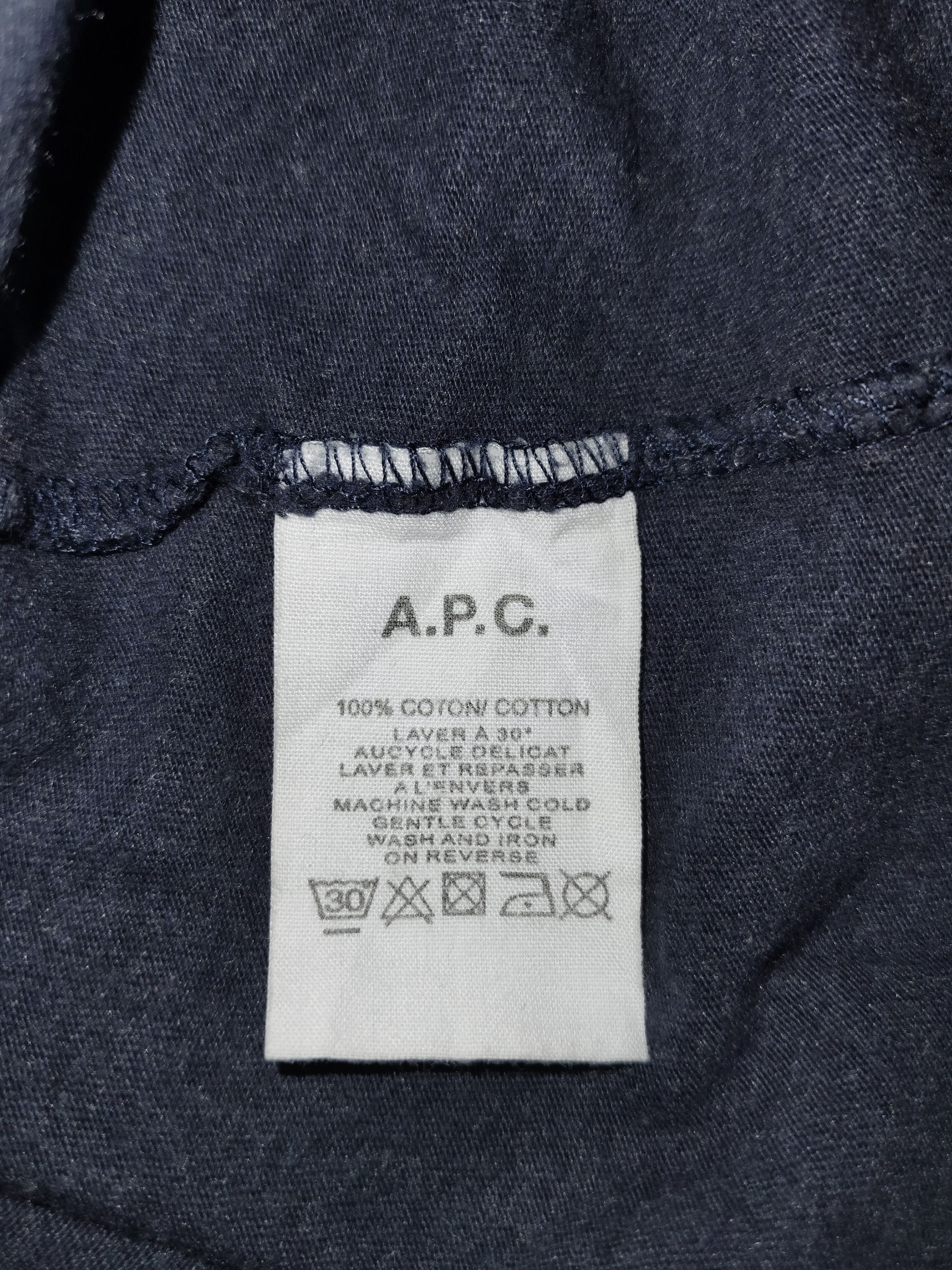 A.P.C. A.P.C Paris Tee Size US L / EU 52-54 / 3 - 4 Thumbnail