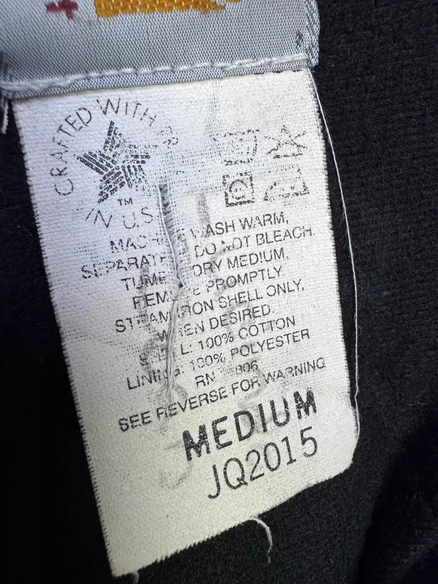 Carhartt Vintage Carhartt JQ2015 Carbon Blue M(S) Jacket 1995 Size US XS / EU 42 / 0 - 9 Thumbnail