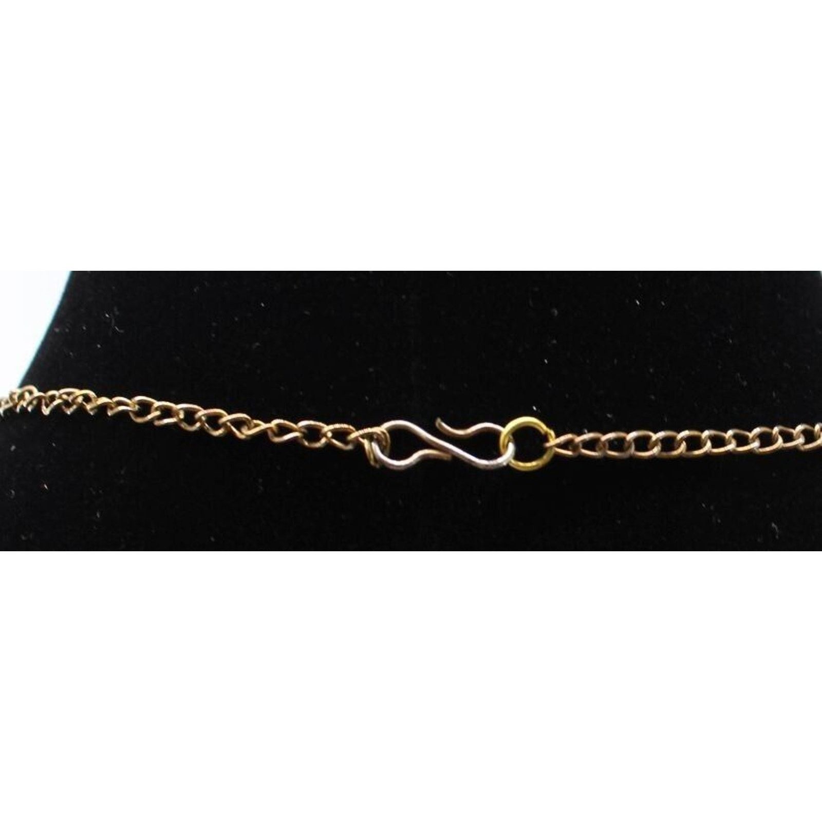 Other Vintage Crystal Ball Drop Necklace • Bezel Set •Faceted •16" Size ONE SIZE - 4 Thumbnail