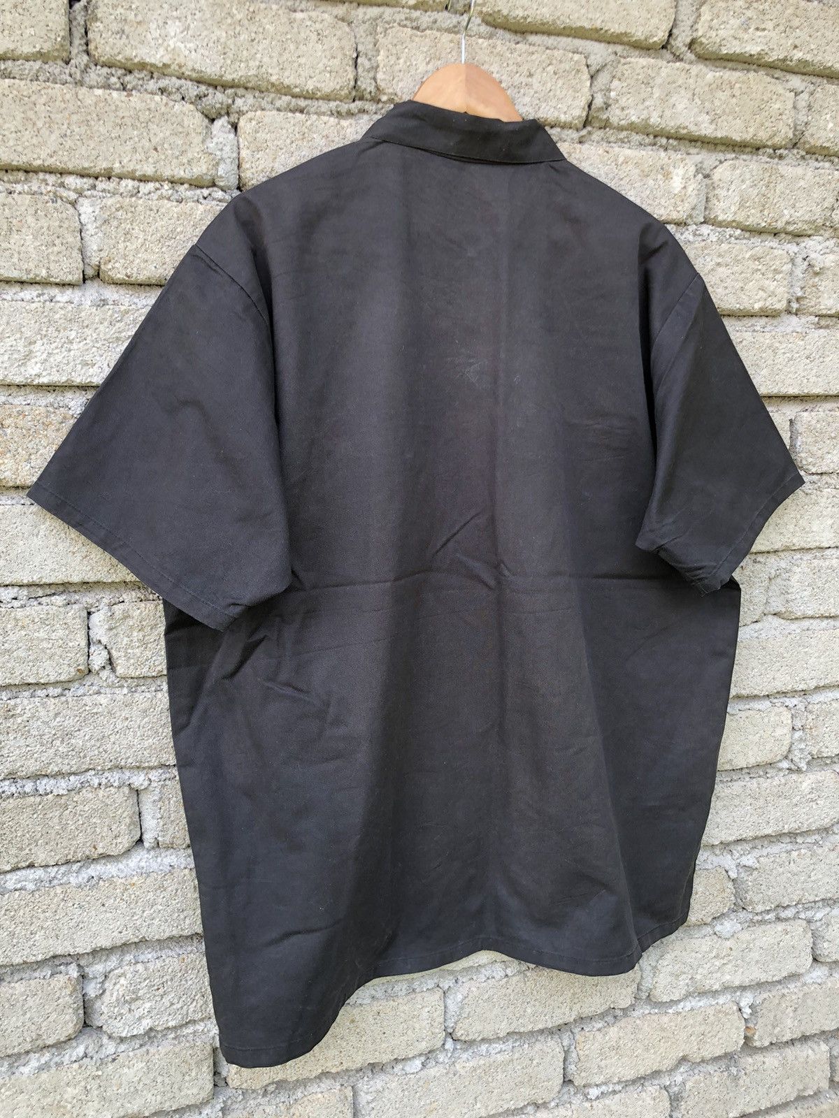 Ben Davis Vintage Baggy Ben Davis Double Pocket Half Zipper Work Shirt Size US XXL / EU 58 / 5 - 11 Thumbnail