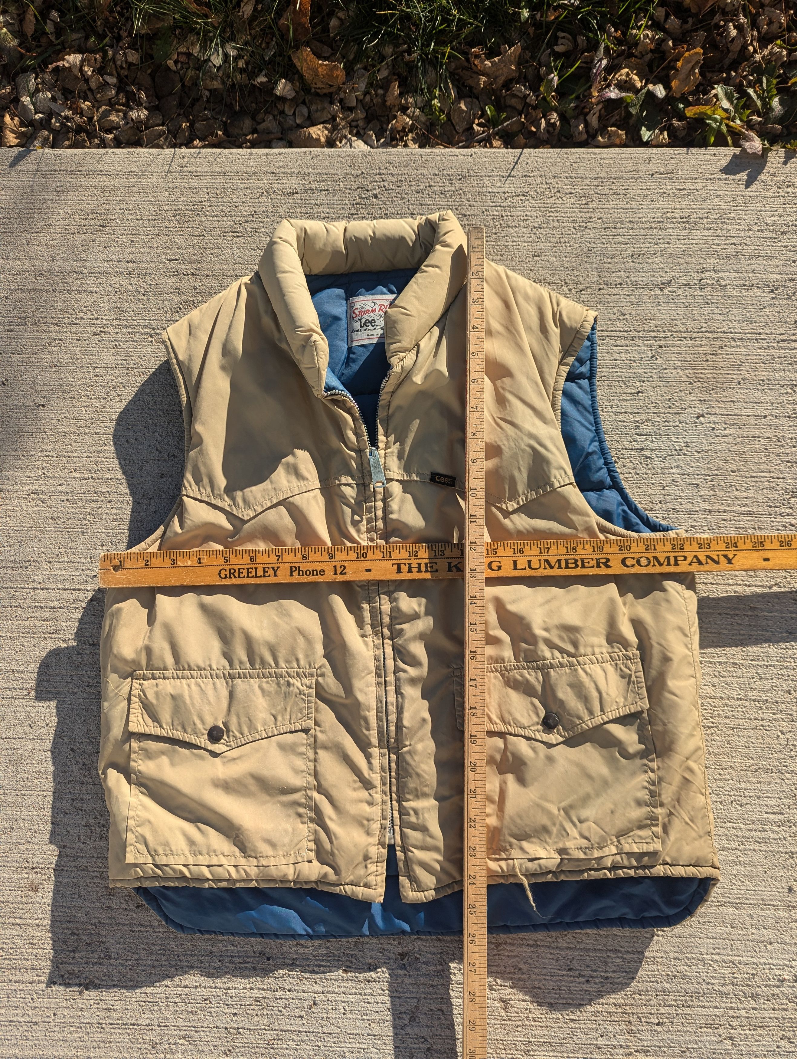 Lee × Vintage Vintage Lee Storm Rider puffer vest Size US L / EU 52-54 / 3 - 7 Thumbnail