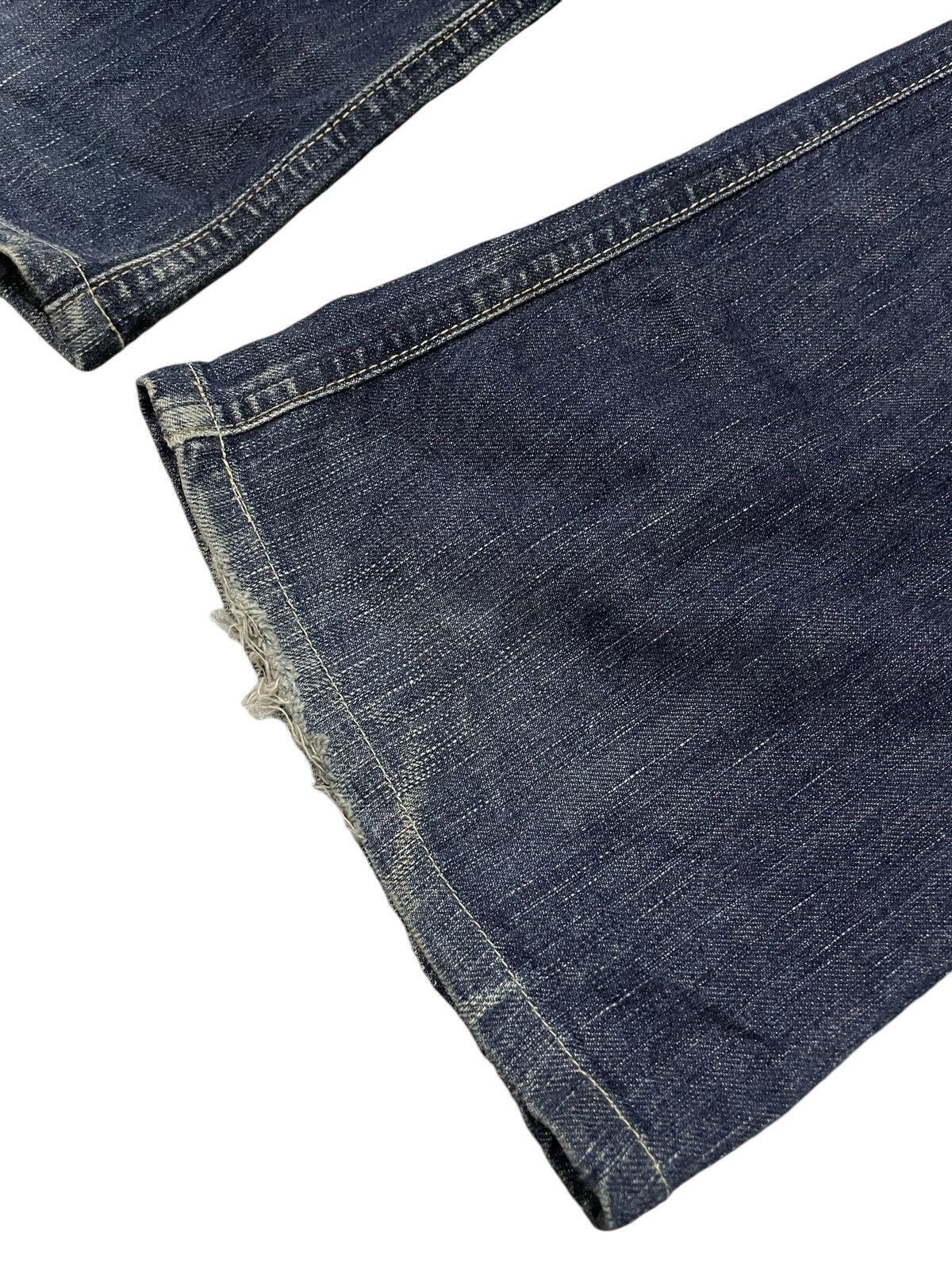 Edwin Edwin 503 Blue Trip Flared Stone Wash Jeans Japan Made Size US 30 / EU 46 - 17 Thumbnail
