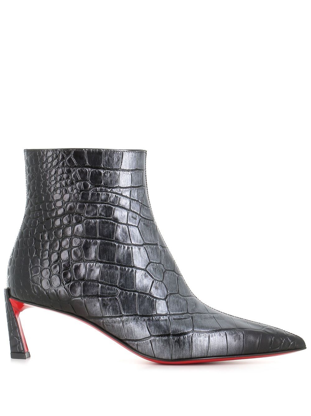 Christian Louboutin condora booty 55mm metal grey Size US 9.5 / IT 39.5 - 1 Thumbnail