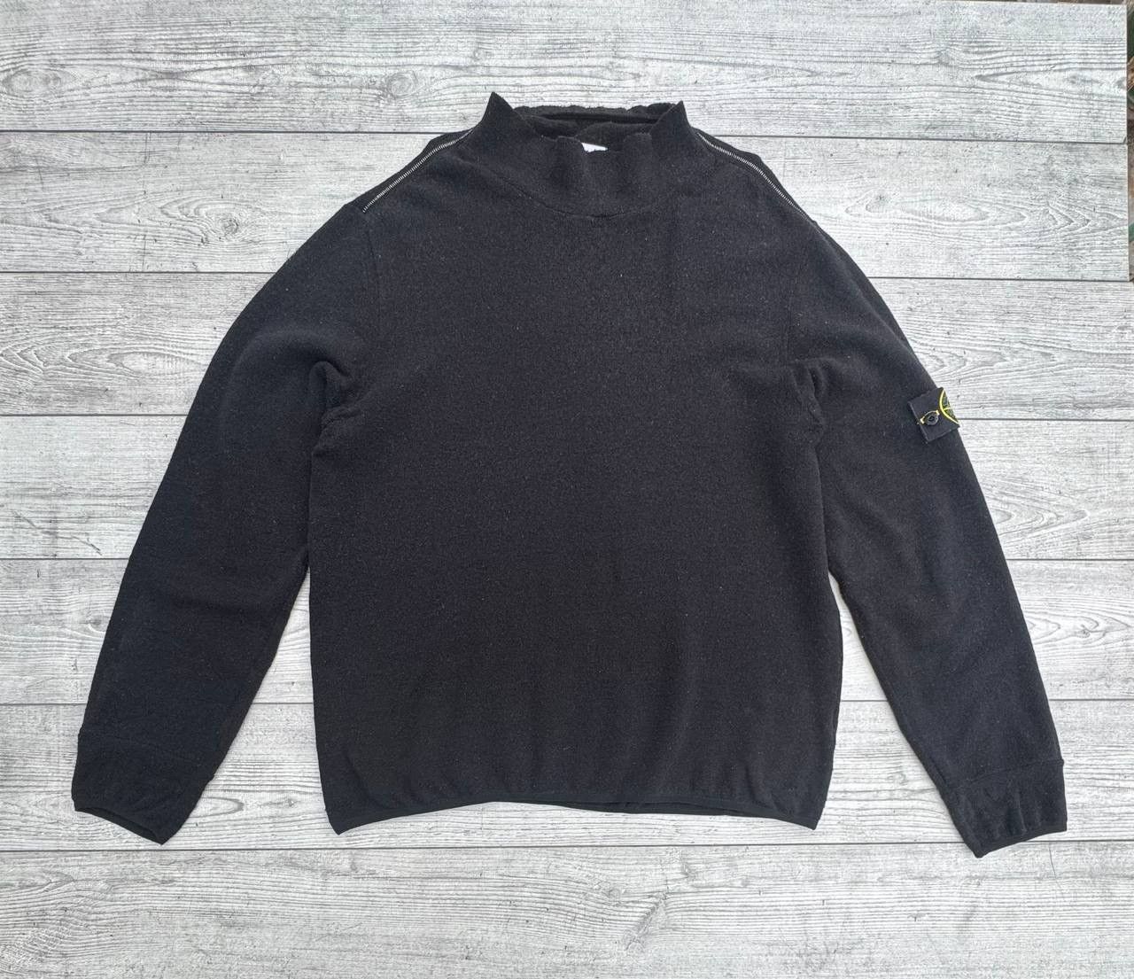 Stone Island Vintage 00’s Stone Island wool knit sweater Size US XL / EU 56 / 4 - 1 Thumbnail