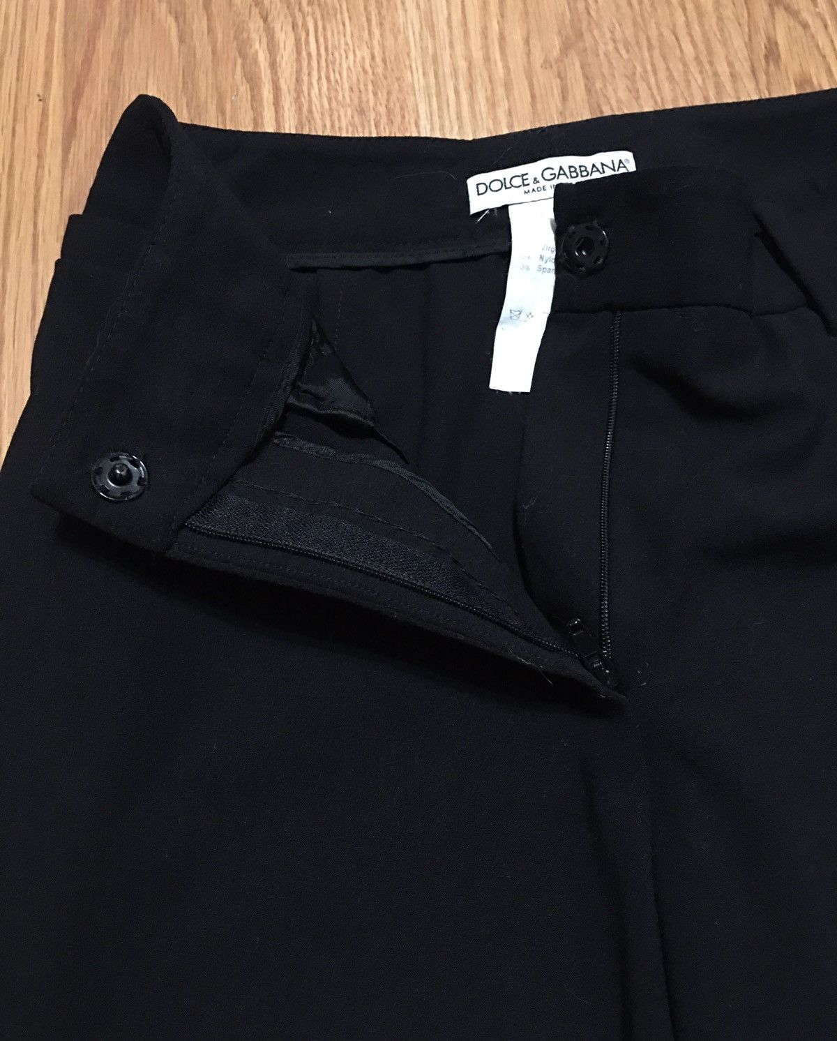 Dolce & Gabbana Dolce & Gabbana Virgin Wool Italy Pants Size EU38 Size 26" / US 2 / IT 38 - 3 Thumbnail