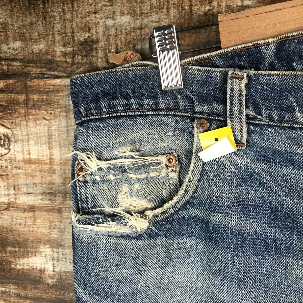 Levi's DL Levis Blue Denim Pants #C276 Size US 32 / EU 48 - 7 Thumbnail