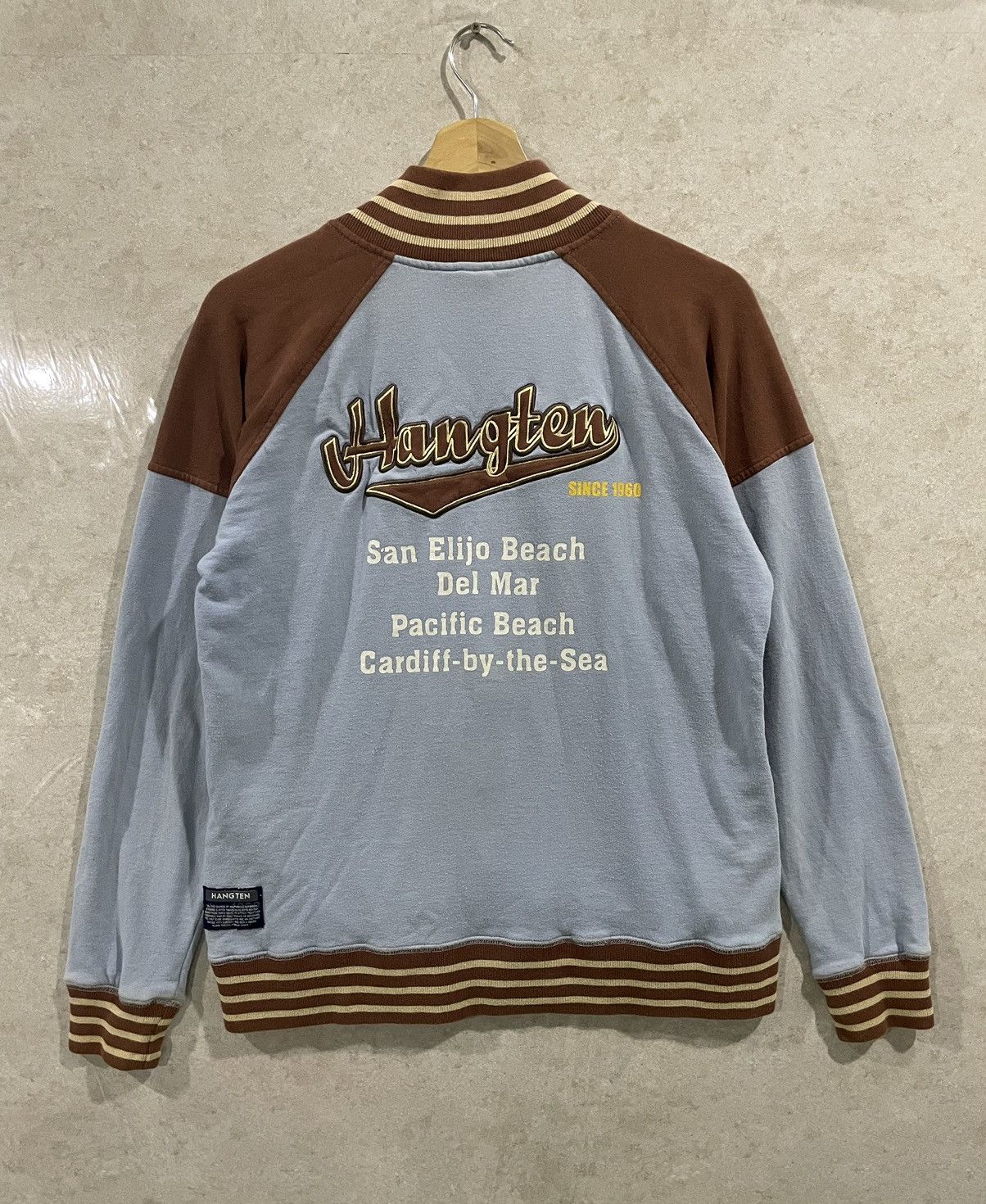 Hang Ten × Vintage Vintage Hang Ten Zip Up Sweater Size US M / EU 48-50 / 2 - 1 Thumbnail