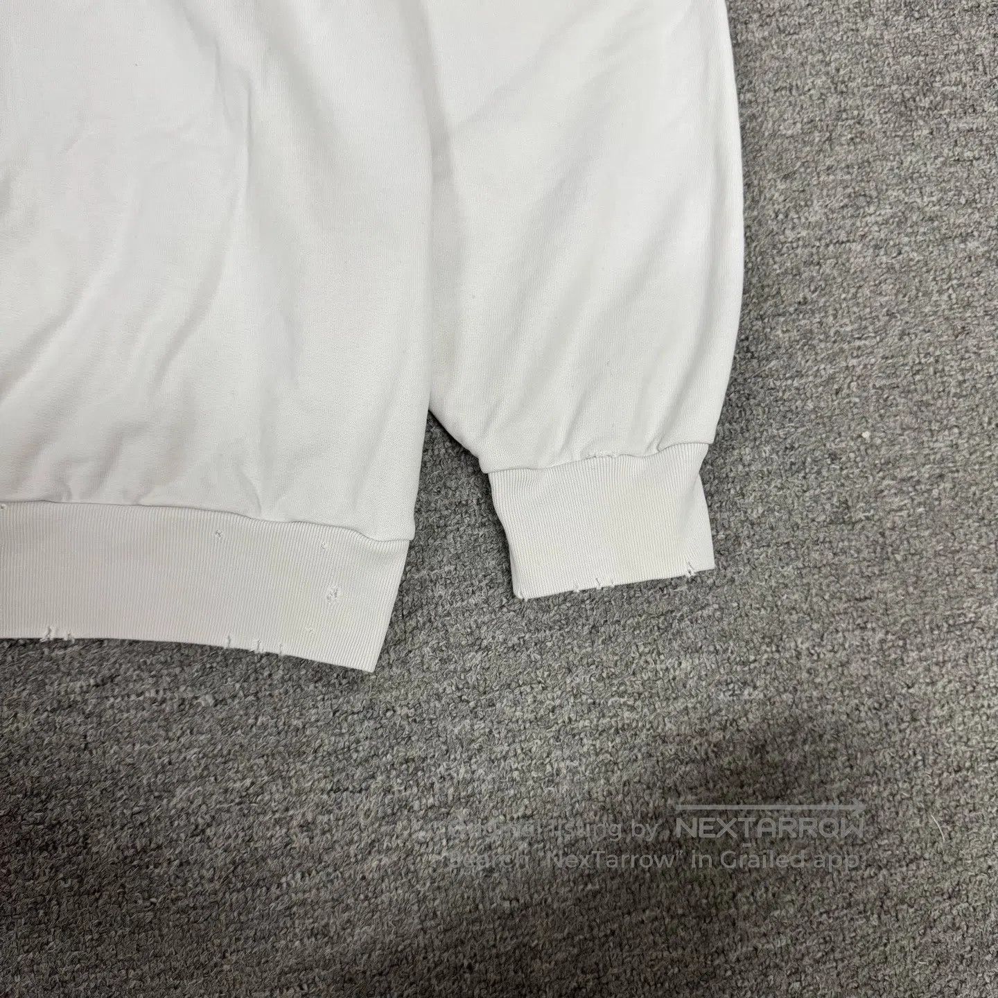 Balenciaga Balenciaga Iron ring rivet and nut; Curved hoodie| Size US M / EU 48-50 / 2 - 5 Thumbnail