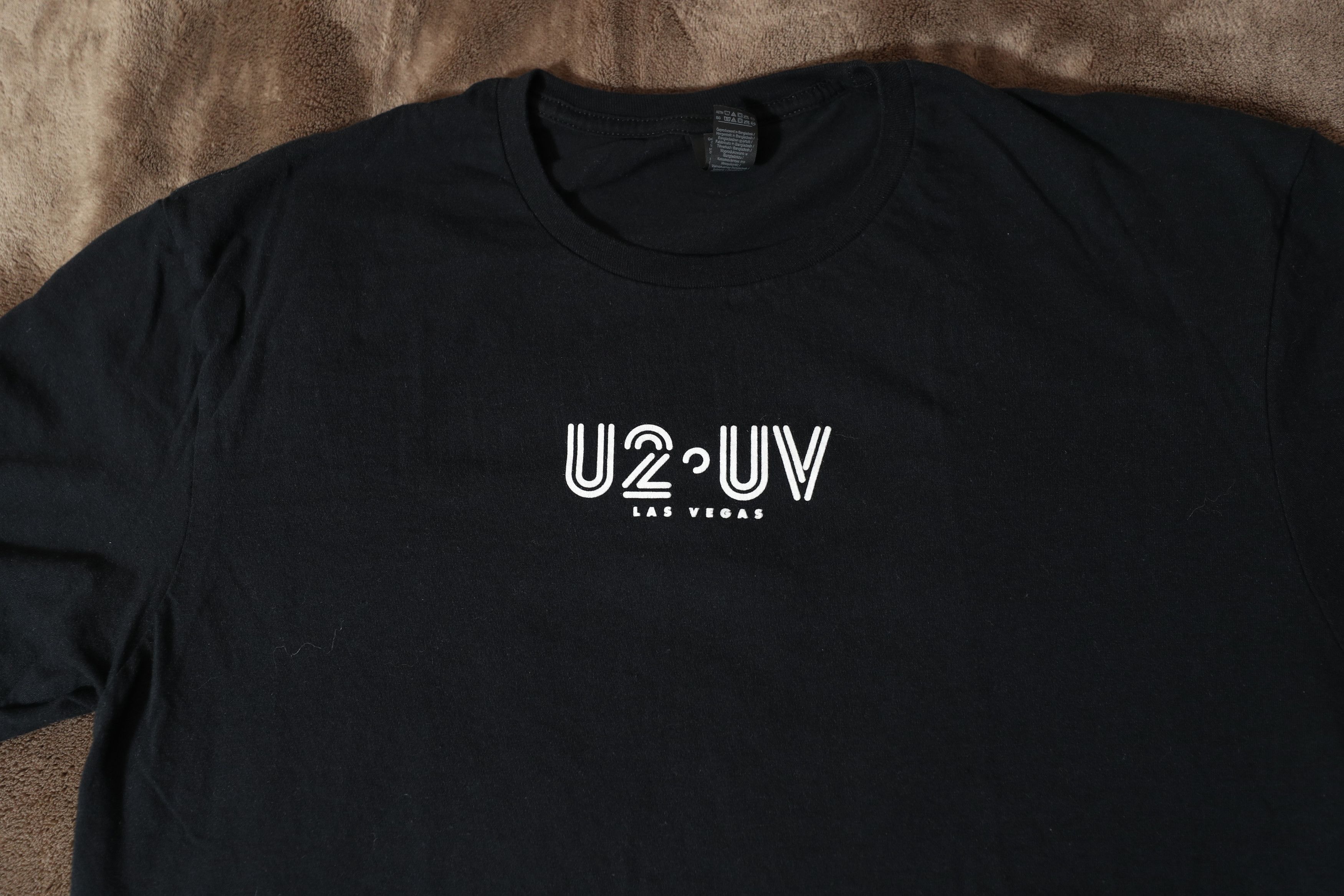 Band Tees U2 UV Las Vegas The Sphere Residency Tee (L) Size US L / EU 52-54 / 3 - 3 Thumbnail
