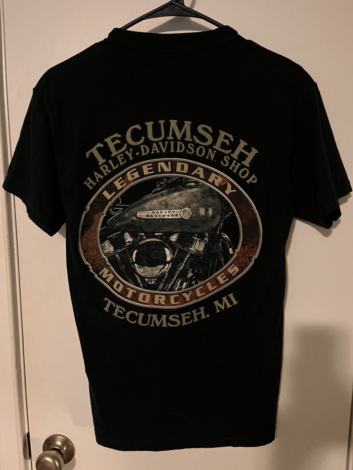 Harley Davidson × Vintage Vintage Harley Tee ‘Hawgy Style’ Size US S / EU 44-46 / 1 - 2 Thumbnail