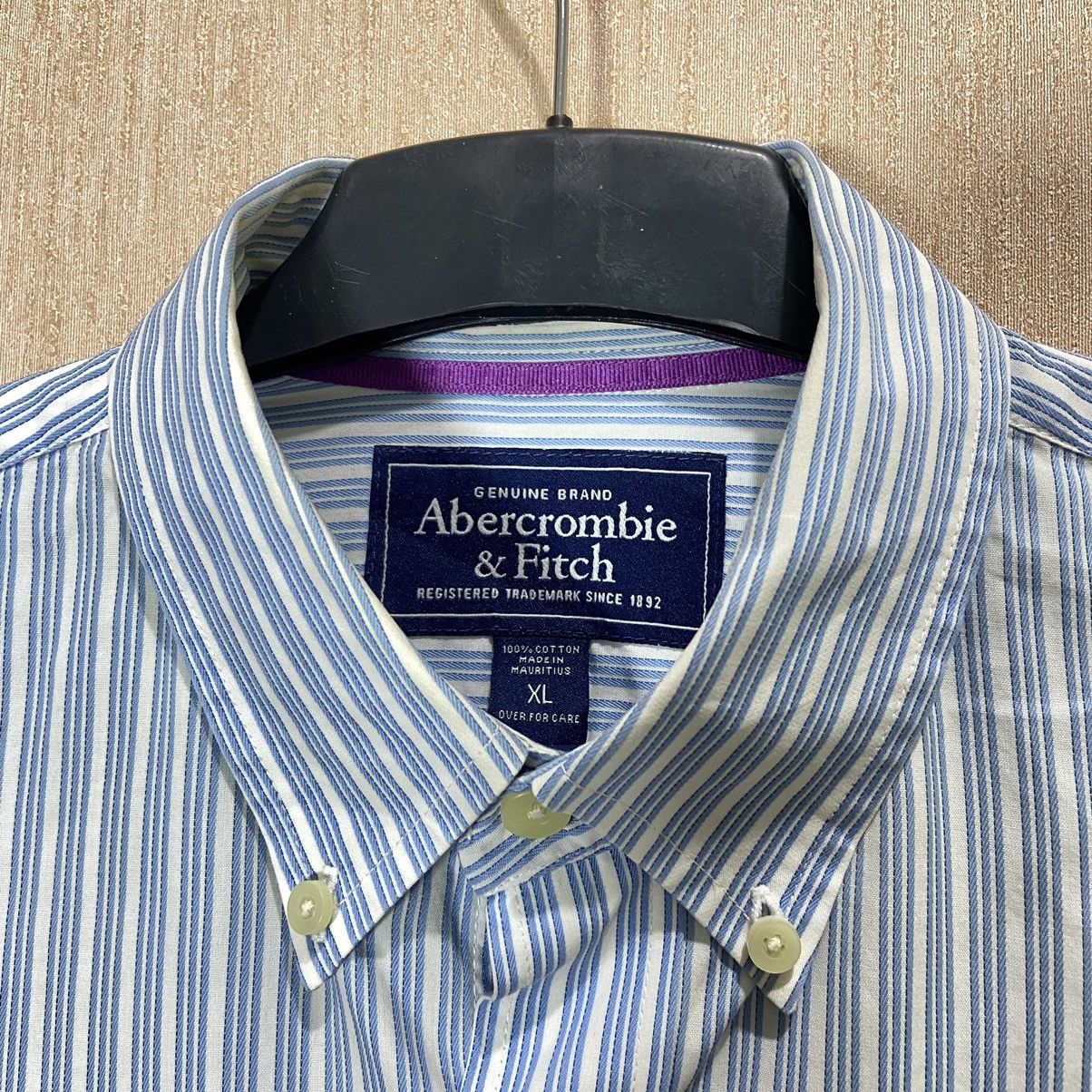 Abercrombie & Fitch Abercrombie & Fitch Striped Shirt Size US XL / EU 56 / 4 - 3 Thumbnail