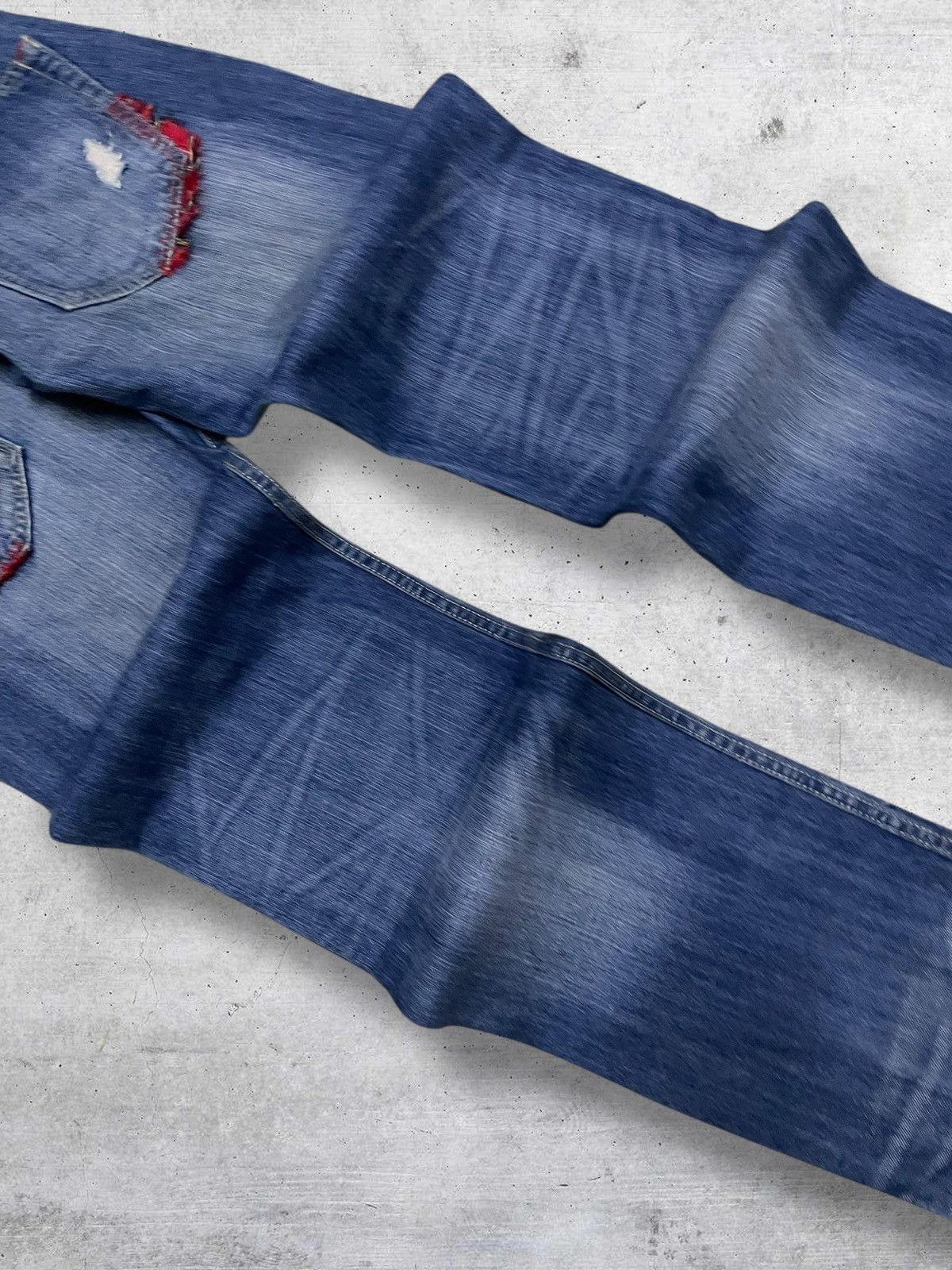 Hysteric Glamour VINTAGE ROOT THREE JAPAN DESIGNER 90S OG GRUNGE KURT DENIM Size US 31 - 14 Thumbnail