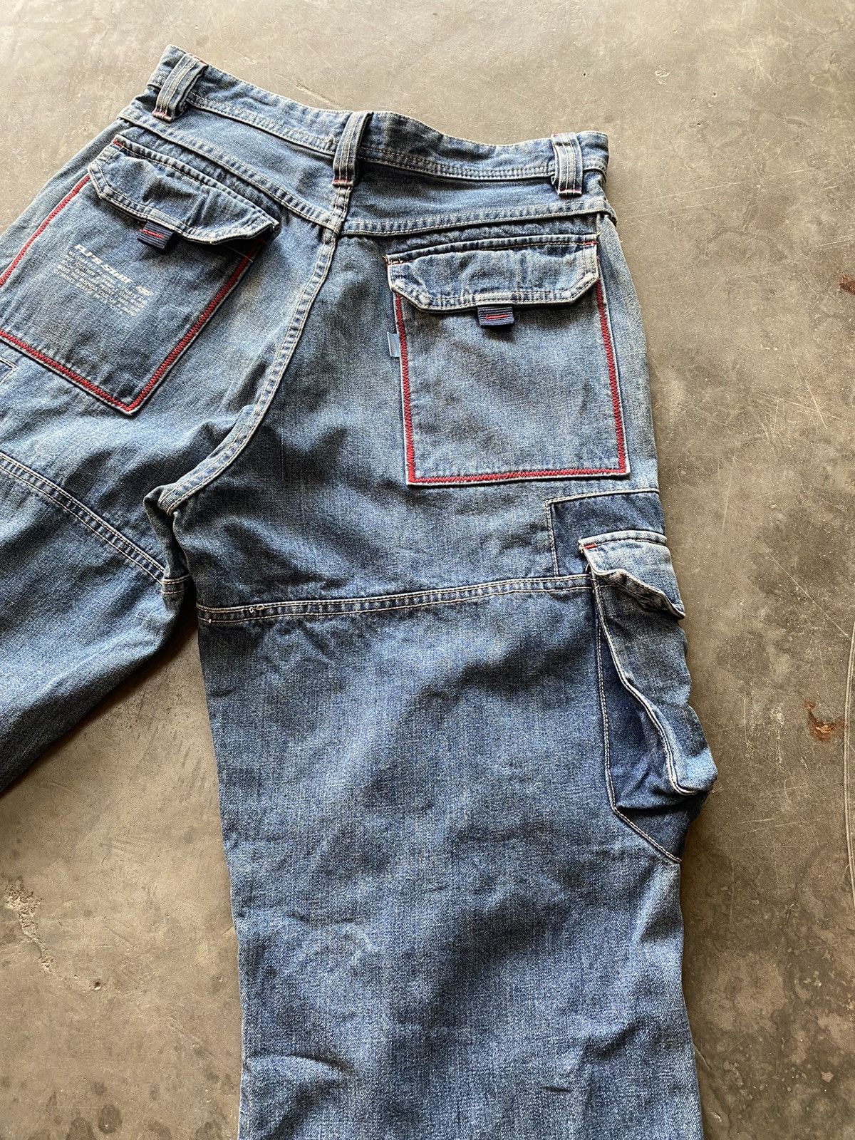 JNCO × Jean × Vintage Vintage Paul Jr Lajolla Surf California Cargo Denim Size US 32 / EU 48 - 12 Thumbnail