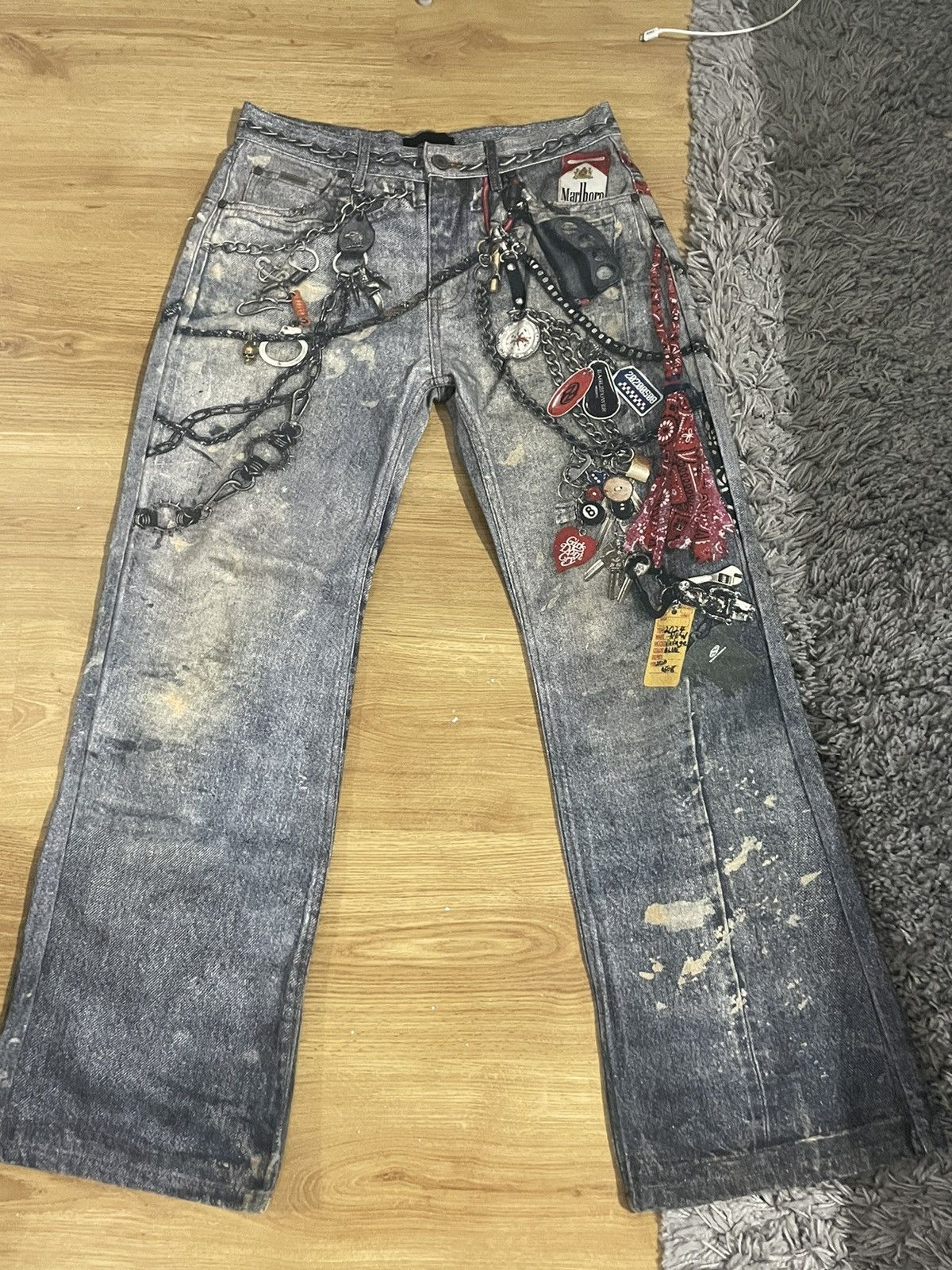 Designer × Vintage Vintage jeans Size US 31 - 7 Thumbnail
