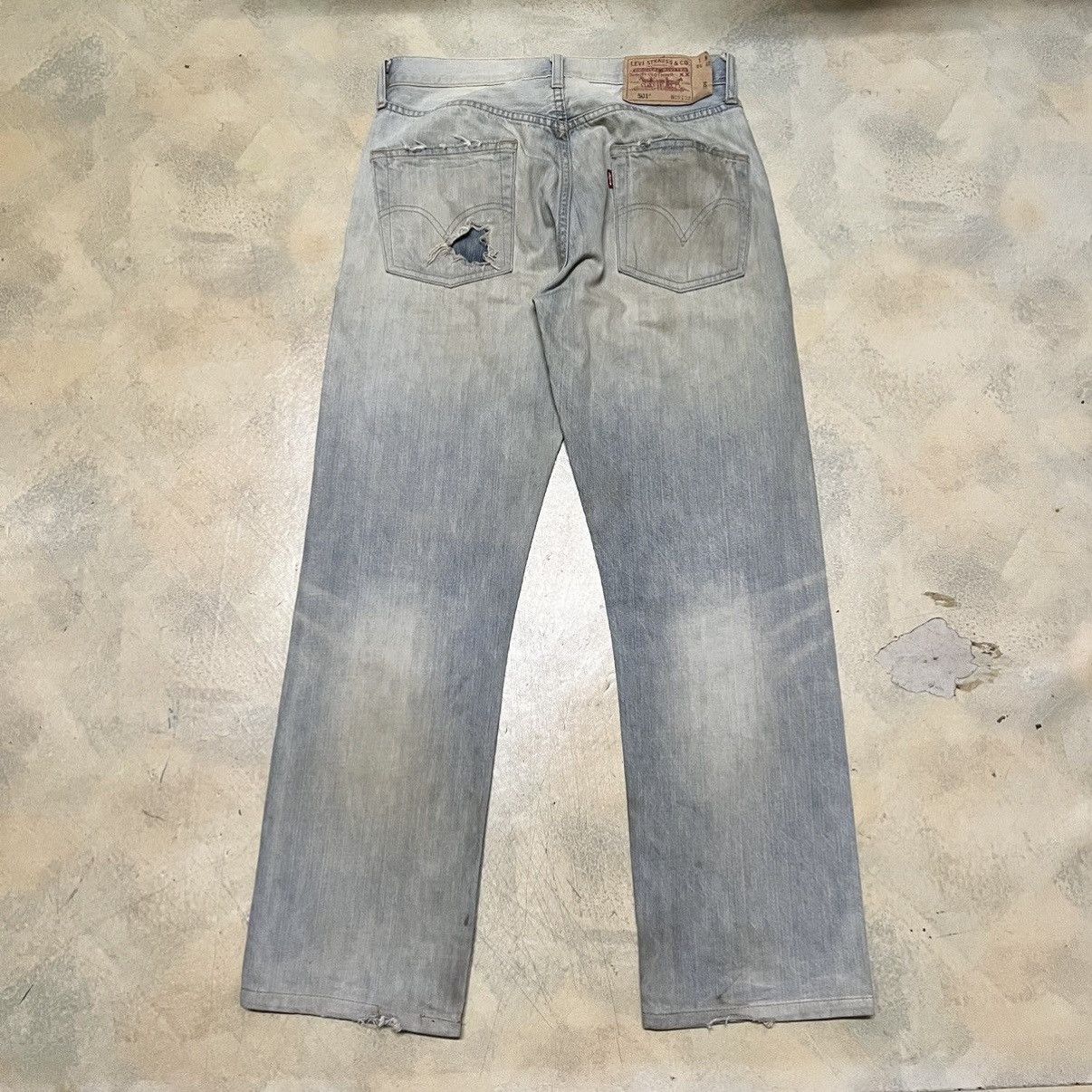 Levi's Vintage Levi’s 501 Denim Pants Size US 29 - 2 Thumbnail