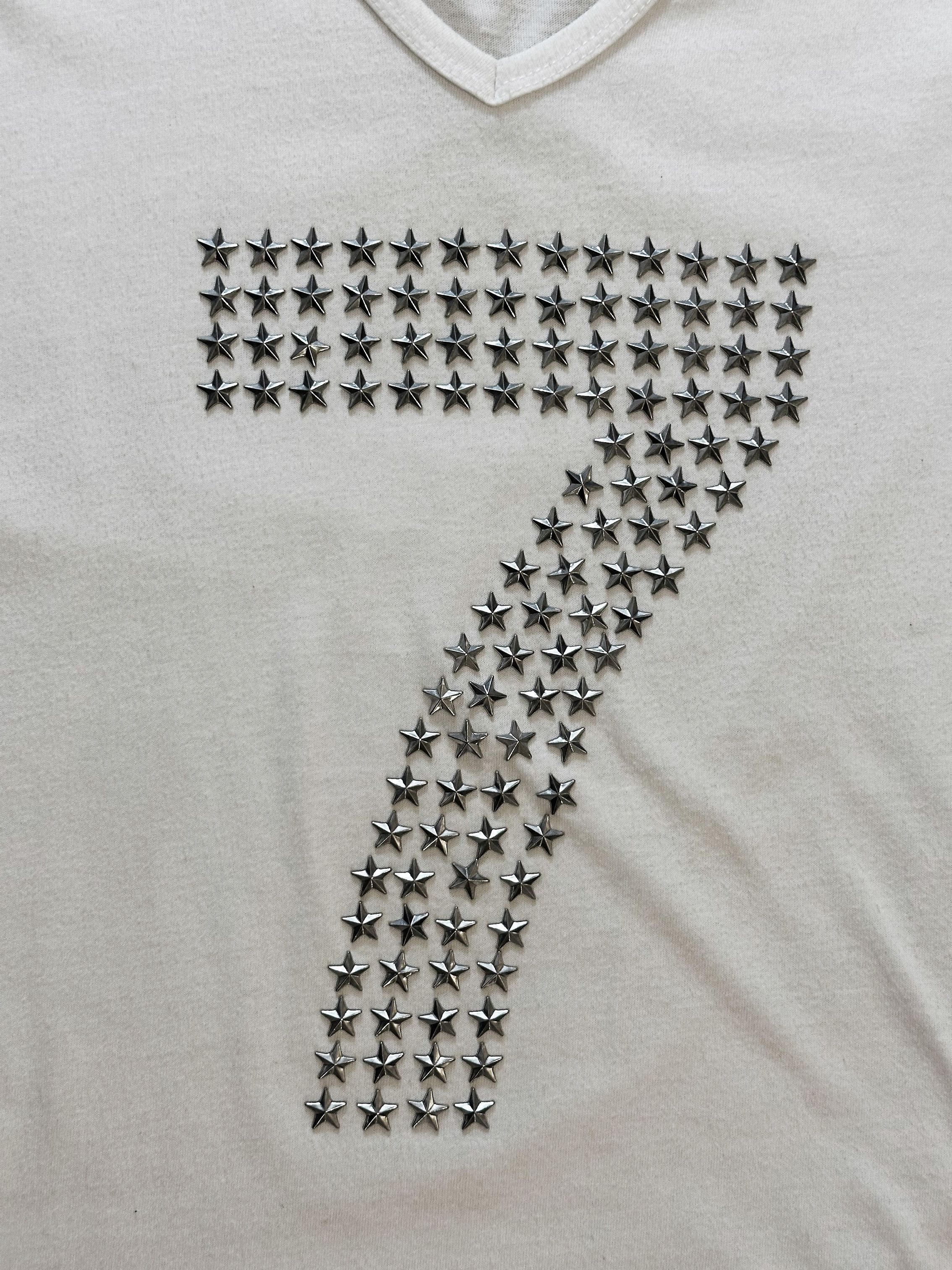 BERNINGS SHO Metal-Star Studded Shirt Size US M / EU 48-50 / 2 - 2 Thumbnail